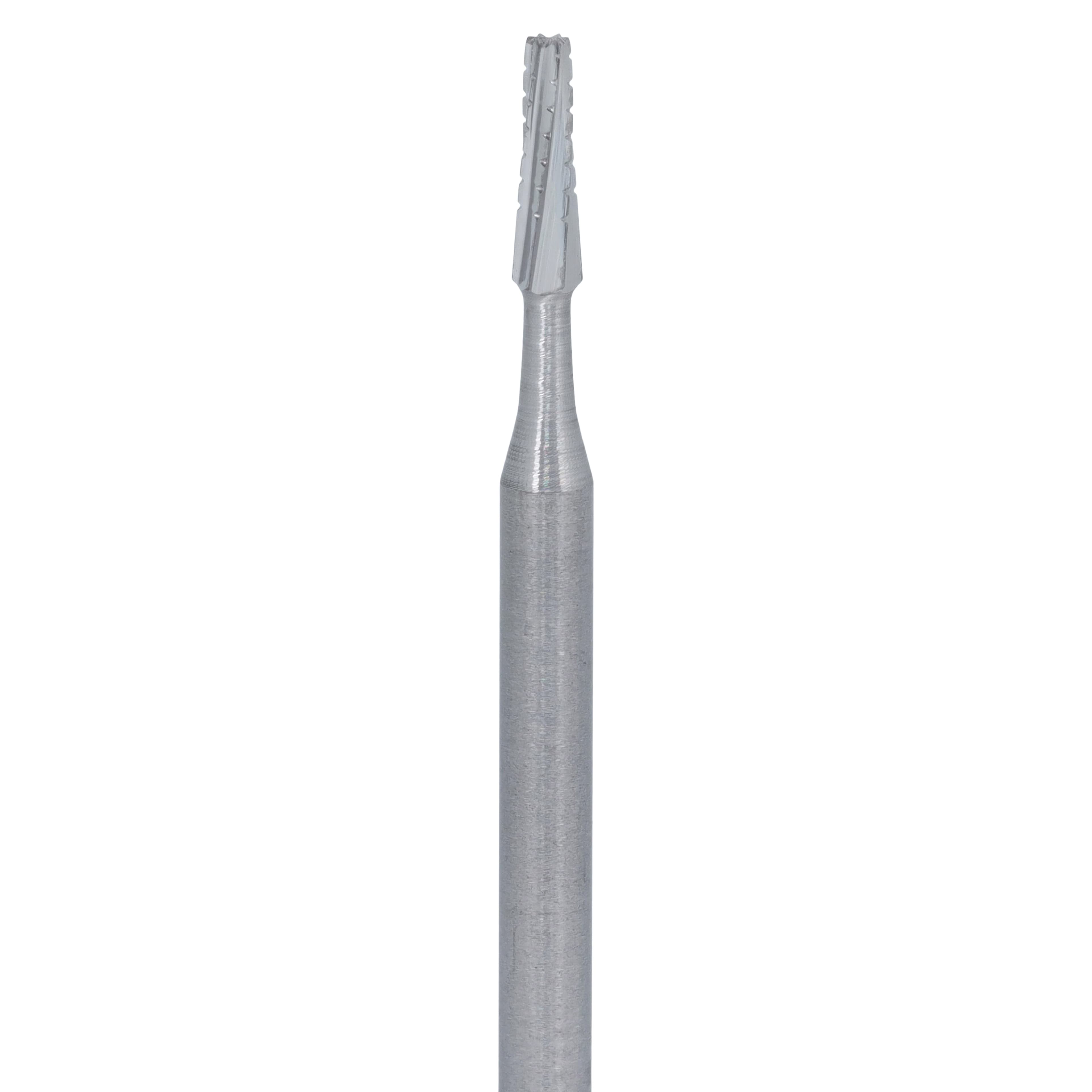 Alpen Surgical Carbide Bur, FG, Flat End Tapered Fissure Cross Cut, #701, 1.2 mm, 10/Pk, R500701 thumbnail 2