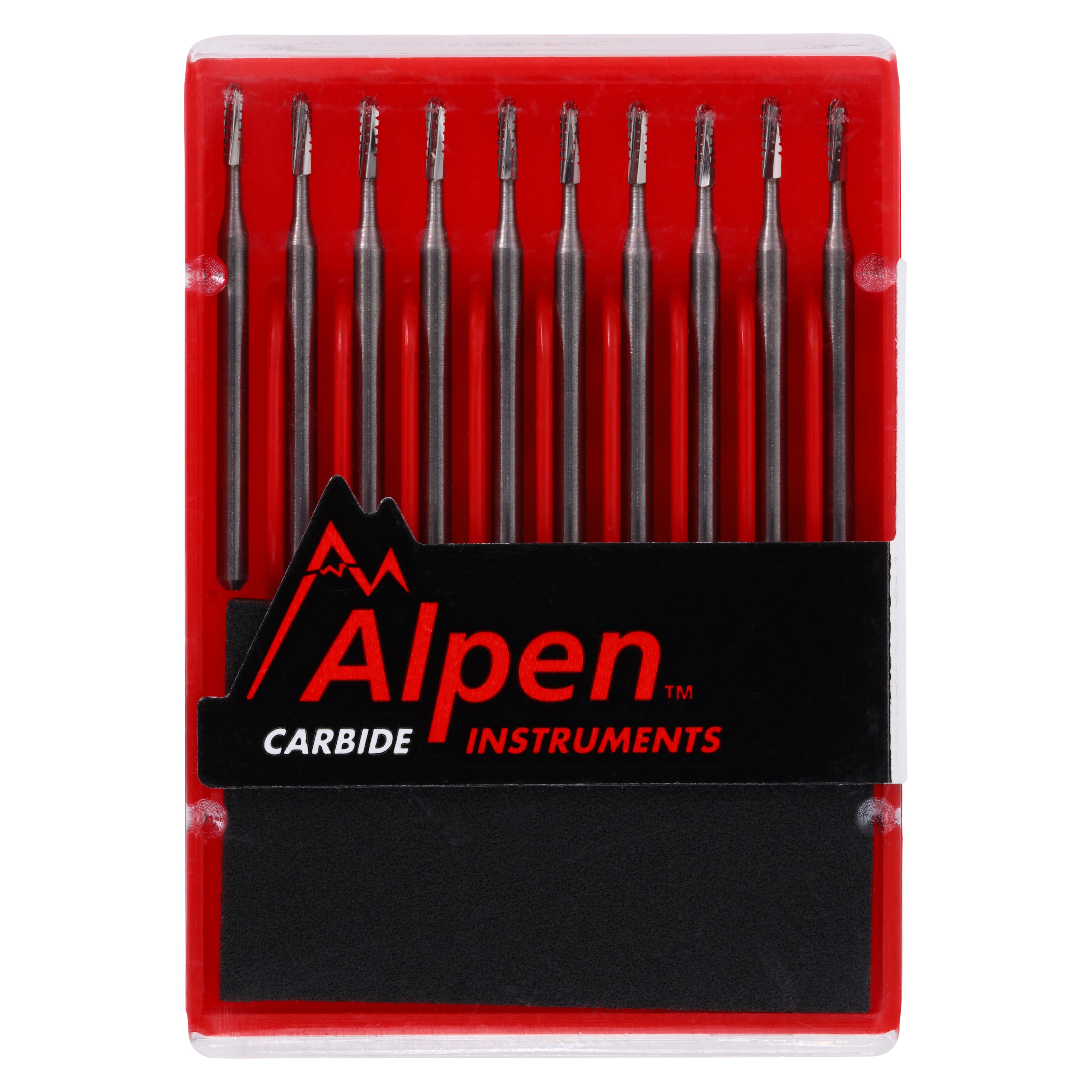 Alpen Surgical Carbide Bur, FGOS, Round End Cross Cut Fissure, #1557, 1.0 mm, 10/Pk, R501557 thumbnail 5