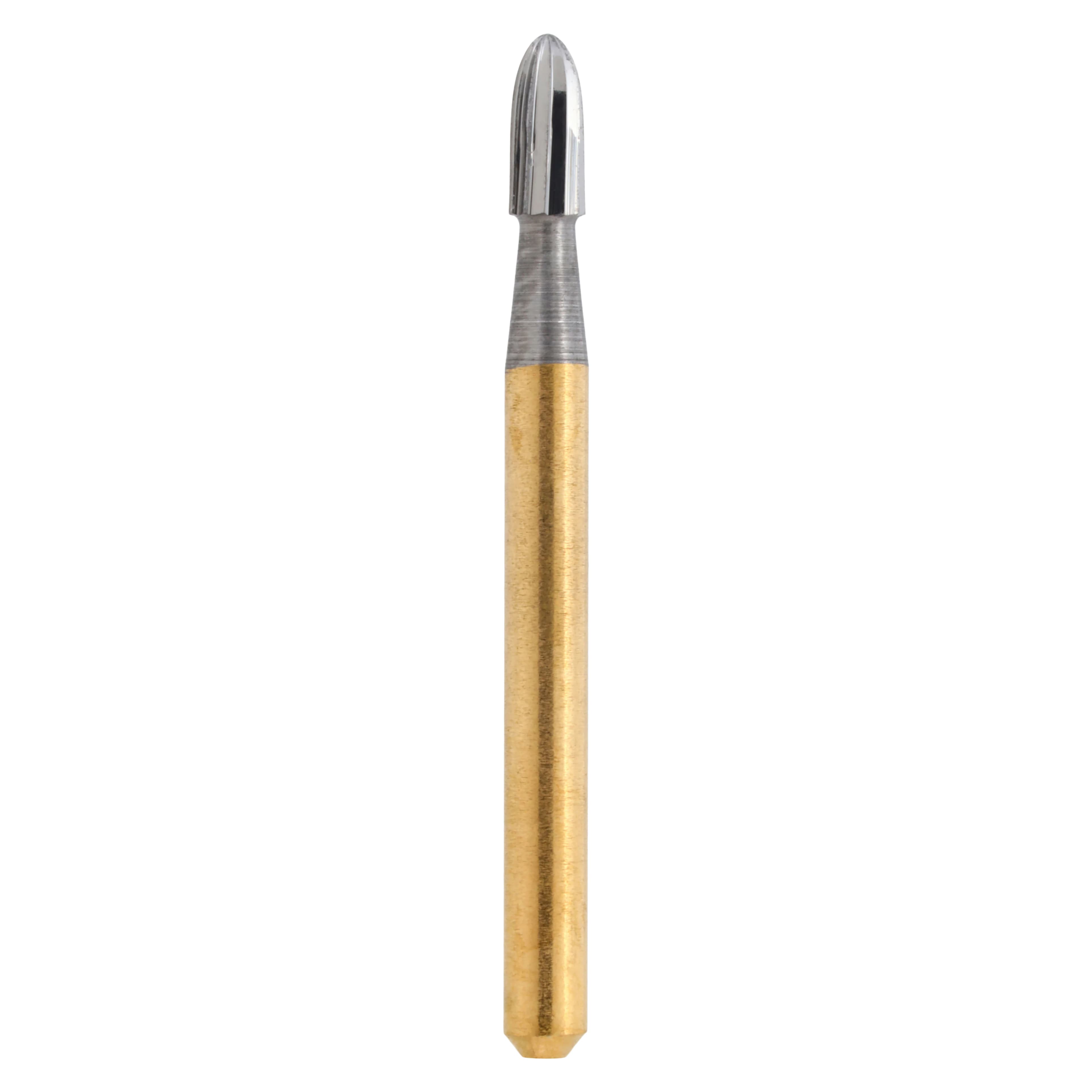 Alpen 12-Blade Trimming & Finishing Carbide Burs, FG, Egg, # 7404, 1.4 mm, 5/Pk, R707404 - Alpen 12-Blade Trimming & Finishing Carbide Burs, FG, Egg, # 7404, 1.4 mm, 5/Pk, R707404 - Image 1