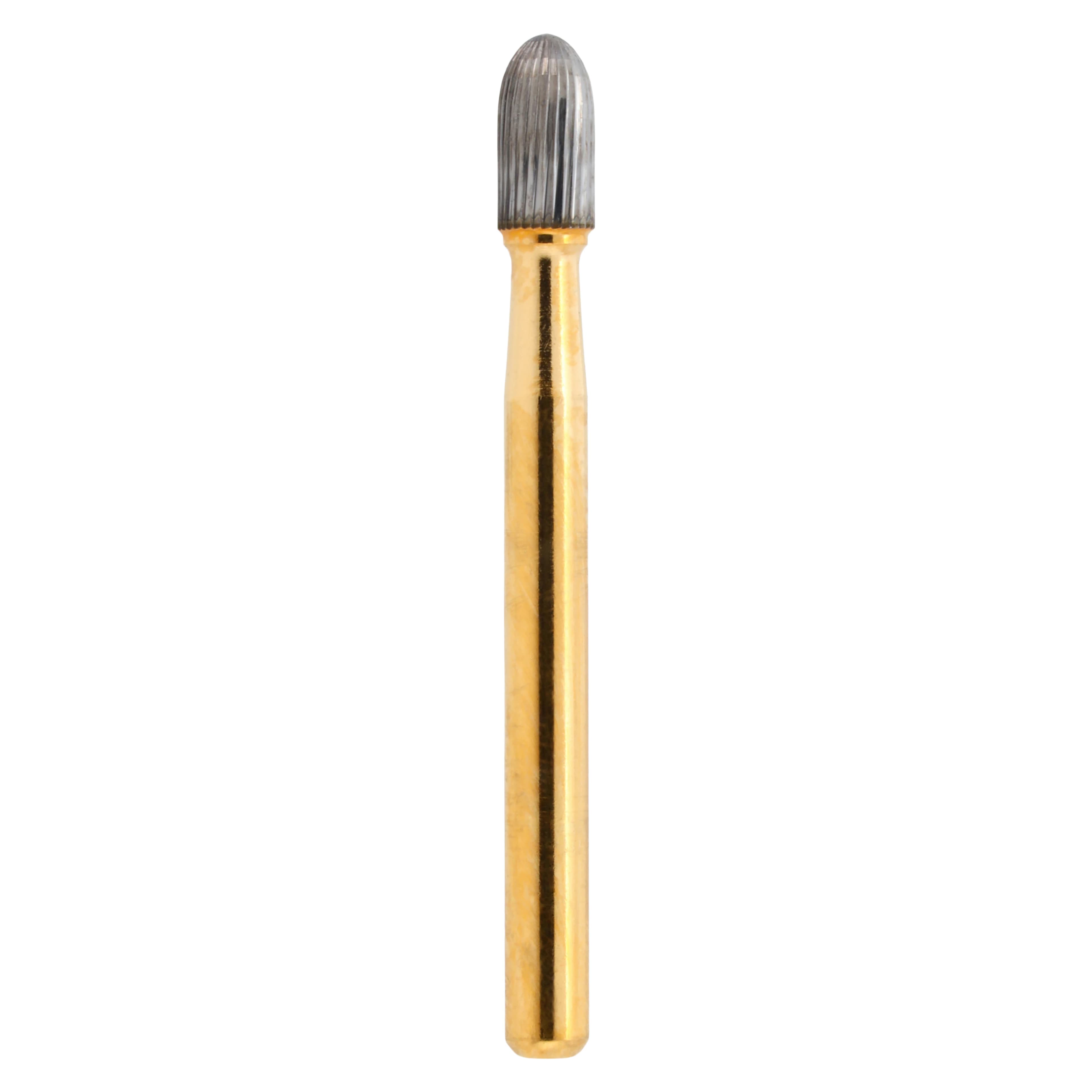 Alpen Carbide Trimming & Finishing Bur, Egg Shape, 30-Blade, Friction Grip, #9406, 1.8 mm Diameter, 5/Pack - Alpen&reg; Trimming & Finishing Burs - 30-Blade - #9406 - Image 1