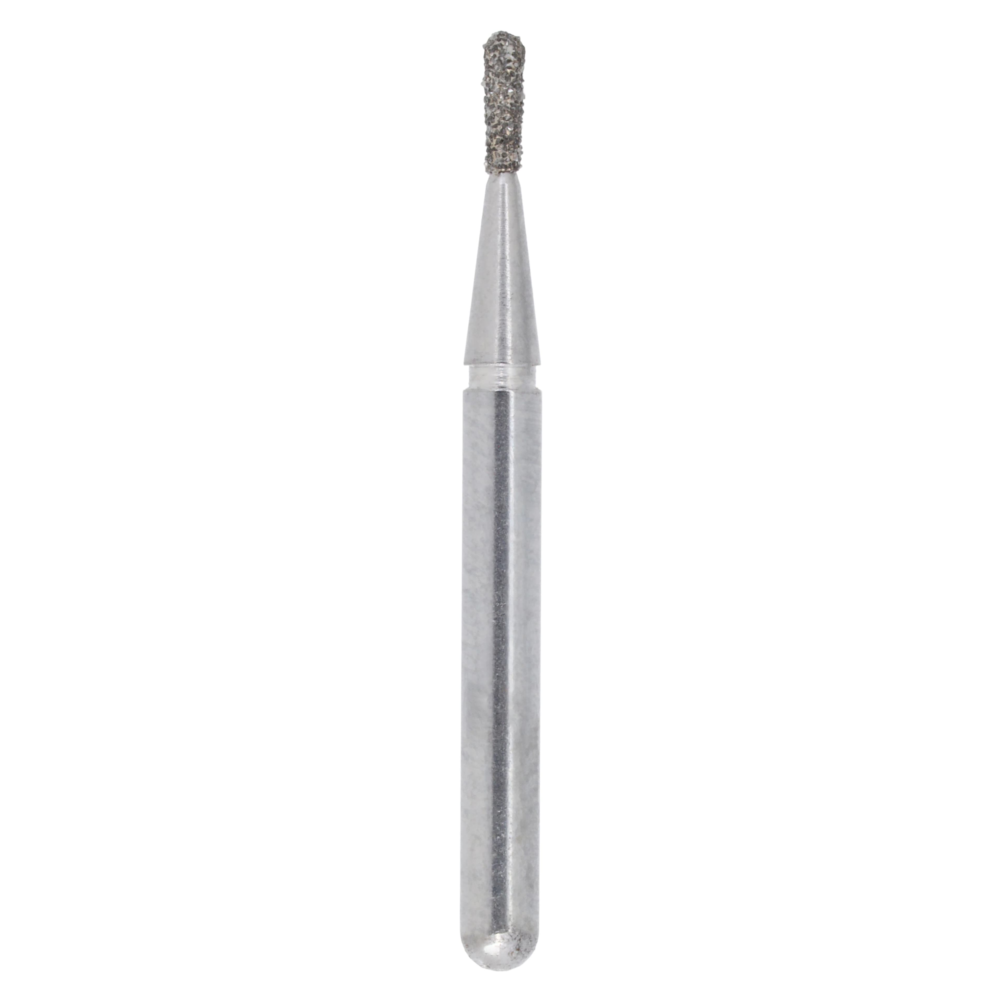 Alpen x1 Single-Use Diamond Bur, FG, Pear #830-008M, Medium Grit, Gray, 25/Pk, X830M008 - Alpen X1, Diamond Single Use Burs, FG, # 830-008M, Pear, Medium, Blue, 25/Pk, X830M008 - Image 1