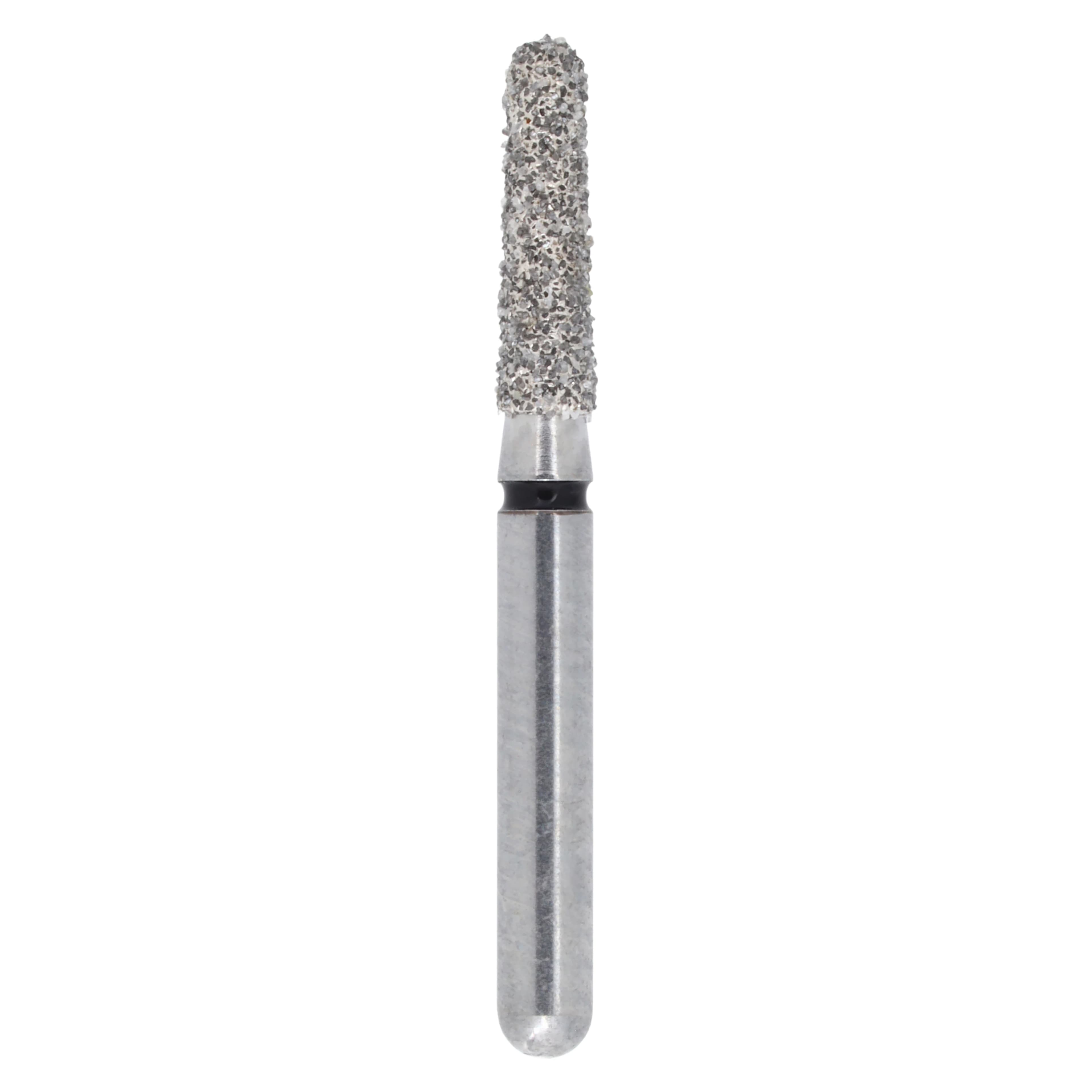Alpen x1 Single-Use Diamond Bur, FGSS, #855-016SC, Round End Taper, Super Coarse, Black, 1.6 mm, 25/Pk, X855SC016S - Alpen X1, Diamond Single Use Burs, FGSS, # 855-016SC, Round End Taper, Super Coarse, Black, 25/Pk, X855SC016S - Image 1