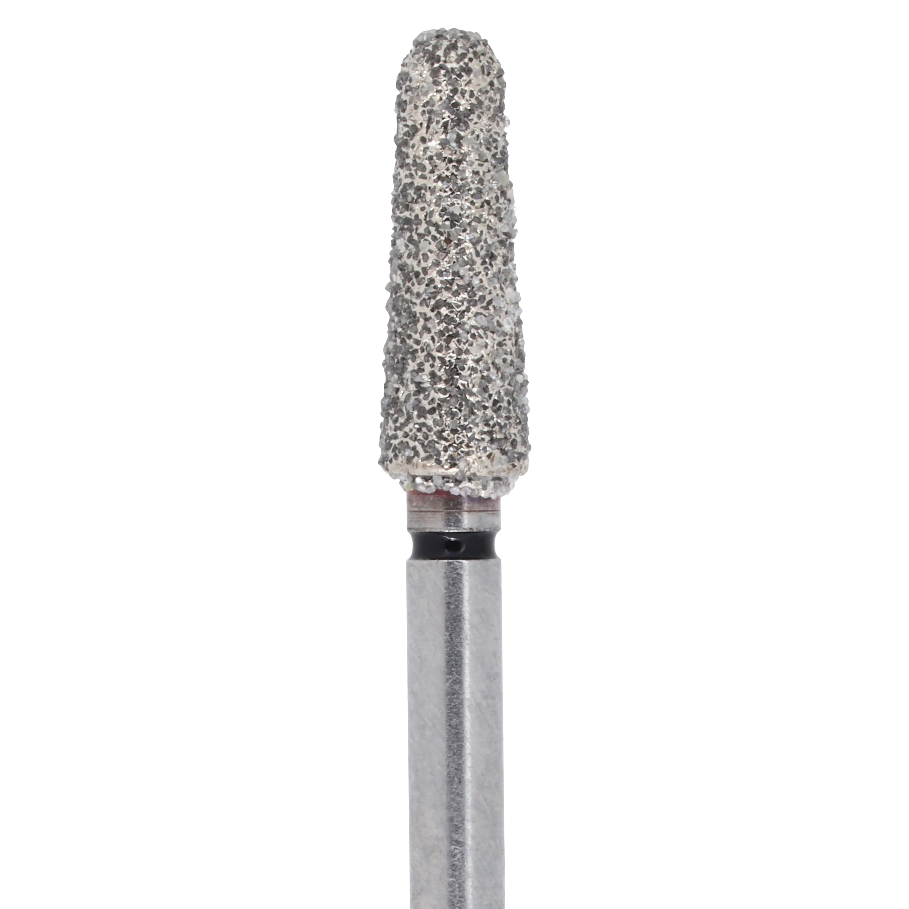 Alpen x1 Single-Use Diamond Bur, FG, #856-024SC, Round End Taper, Large, Super Coarse, Black, 25/Pk, X856SC024 thumbnail 2