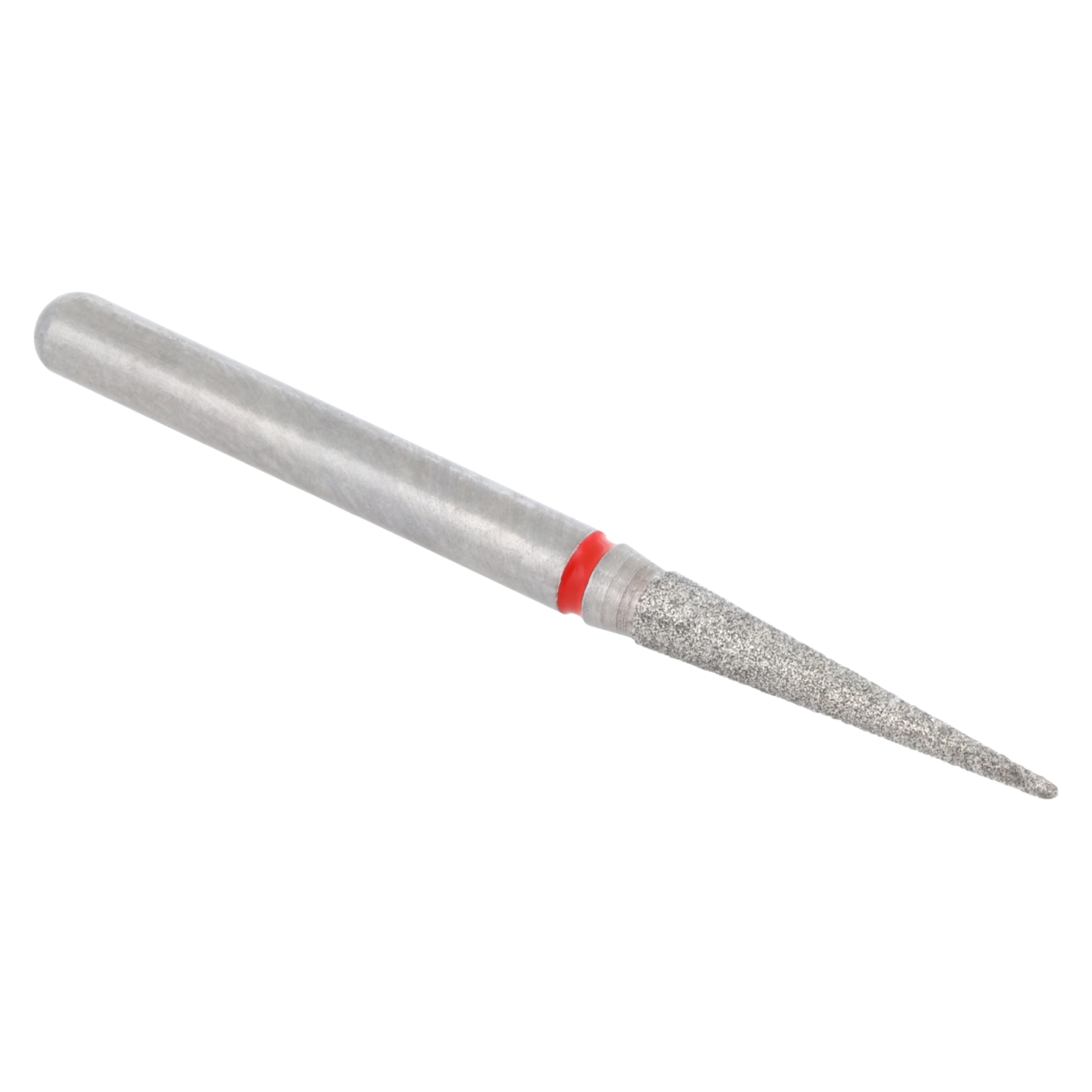Alpen X1 Diamond Single-Use Burs, FG, #858-014F, Cone Pointed End, Fine, Red, 1.4 mm, 25/Pk, X858F014 thumbnail 3