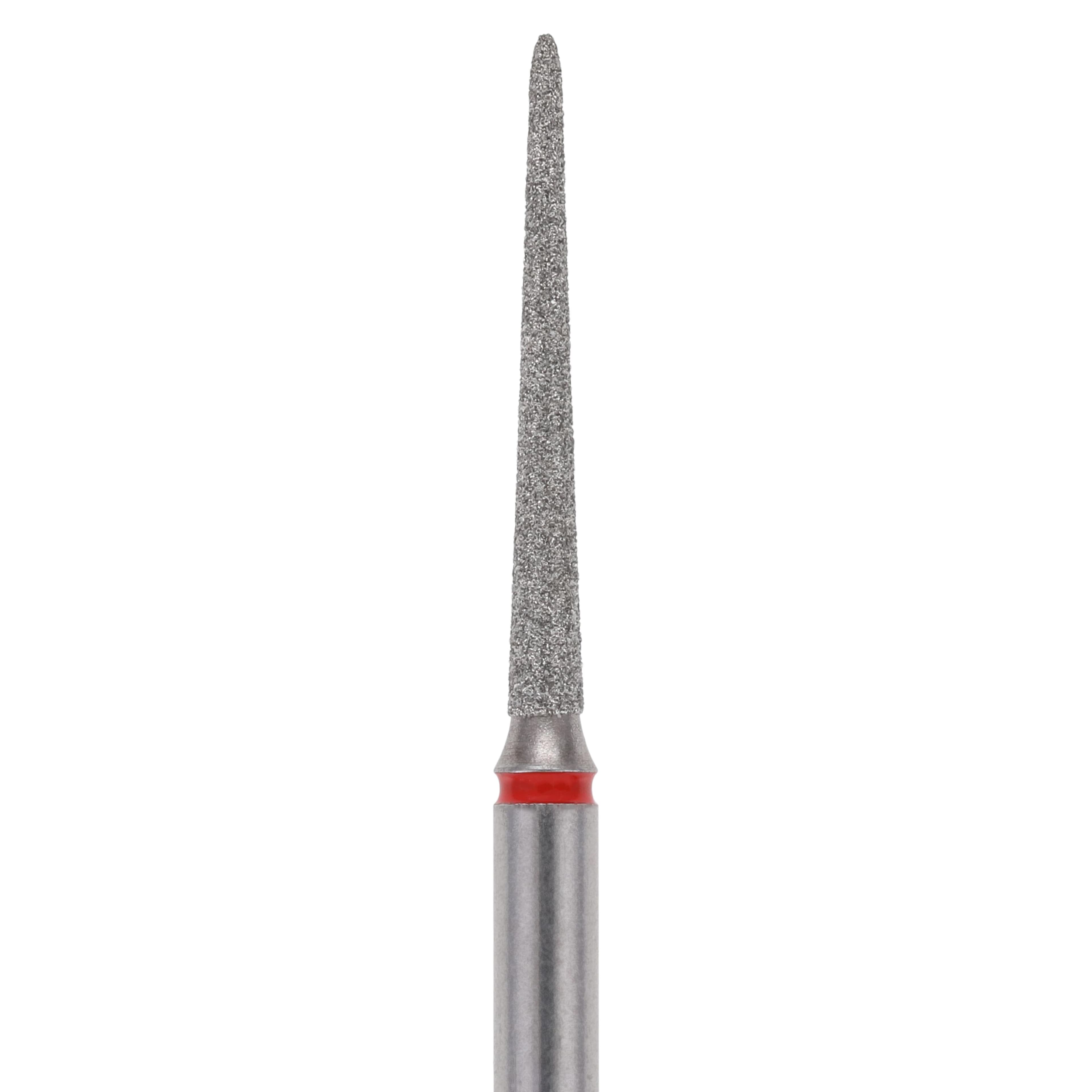 Alpen x1 Sterile Single-Use Diamond Bur, FG, #859-012F, Pointed Cone, Fine, Red, 1.2 mm, 25/Pk, X859F012 thumbnail 2