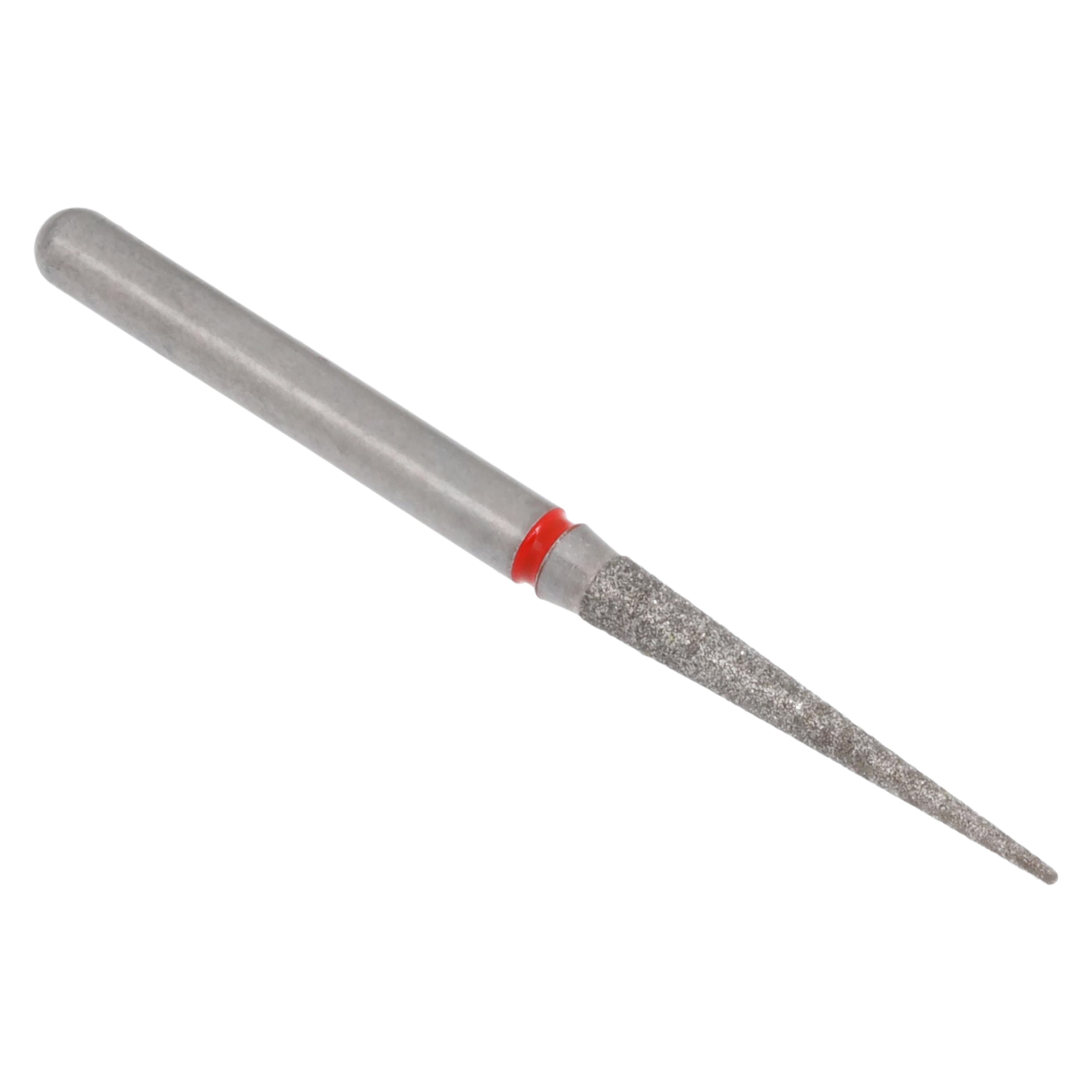 Alpen X1 Single-Use Diamond Bur, FG, #859-014F, Pointed Cone, Fine, Red, 1.4 mm, 25/Pk, X859F014 thumbnail 3