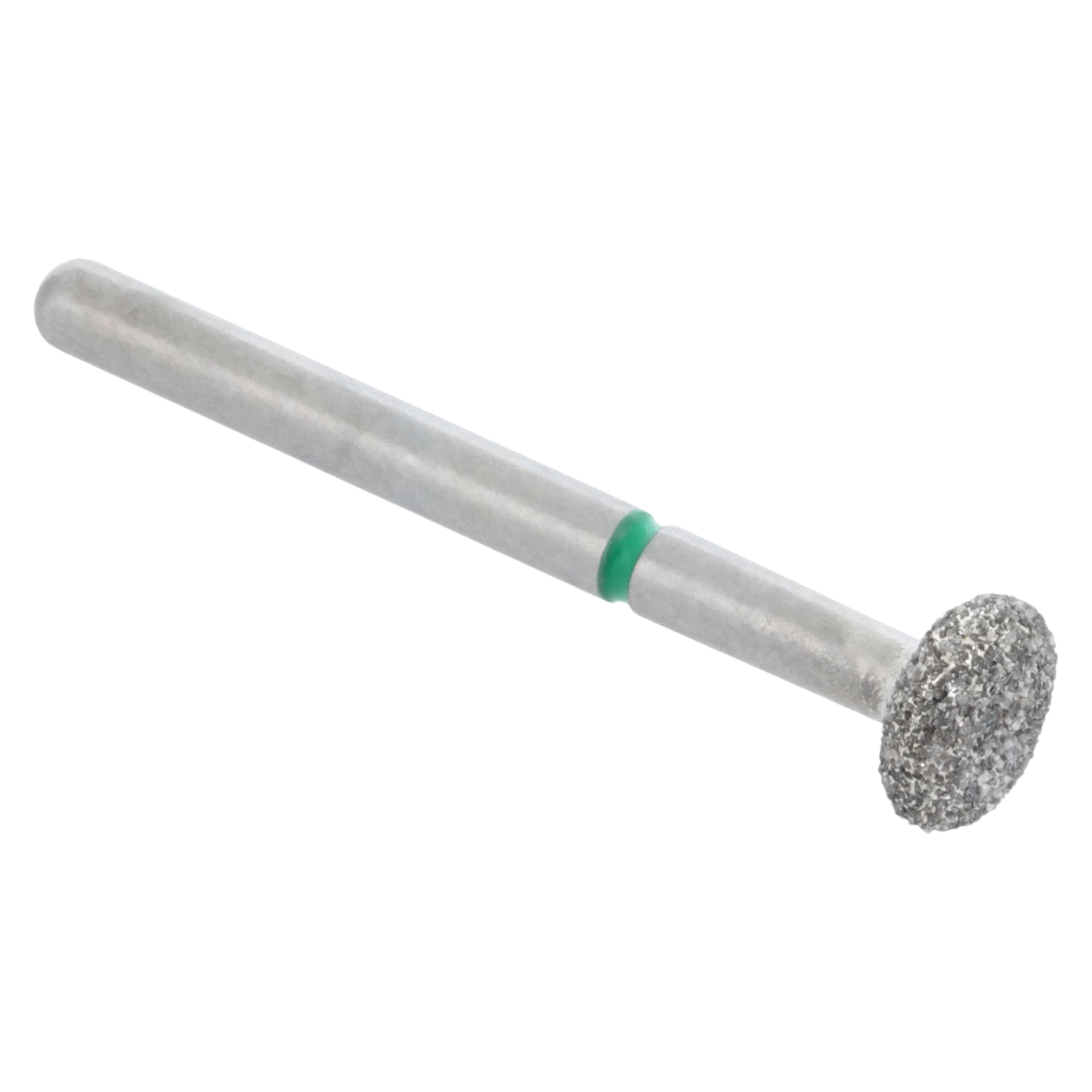 Alpen x1 Single Use Diamond Bur, FG, Round Wheel #909-035C, Coarse, Green, 3.5 mm, 25/Pk thumbnail 3
