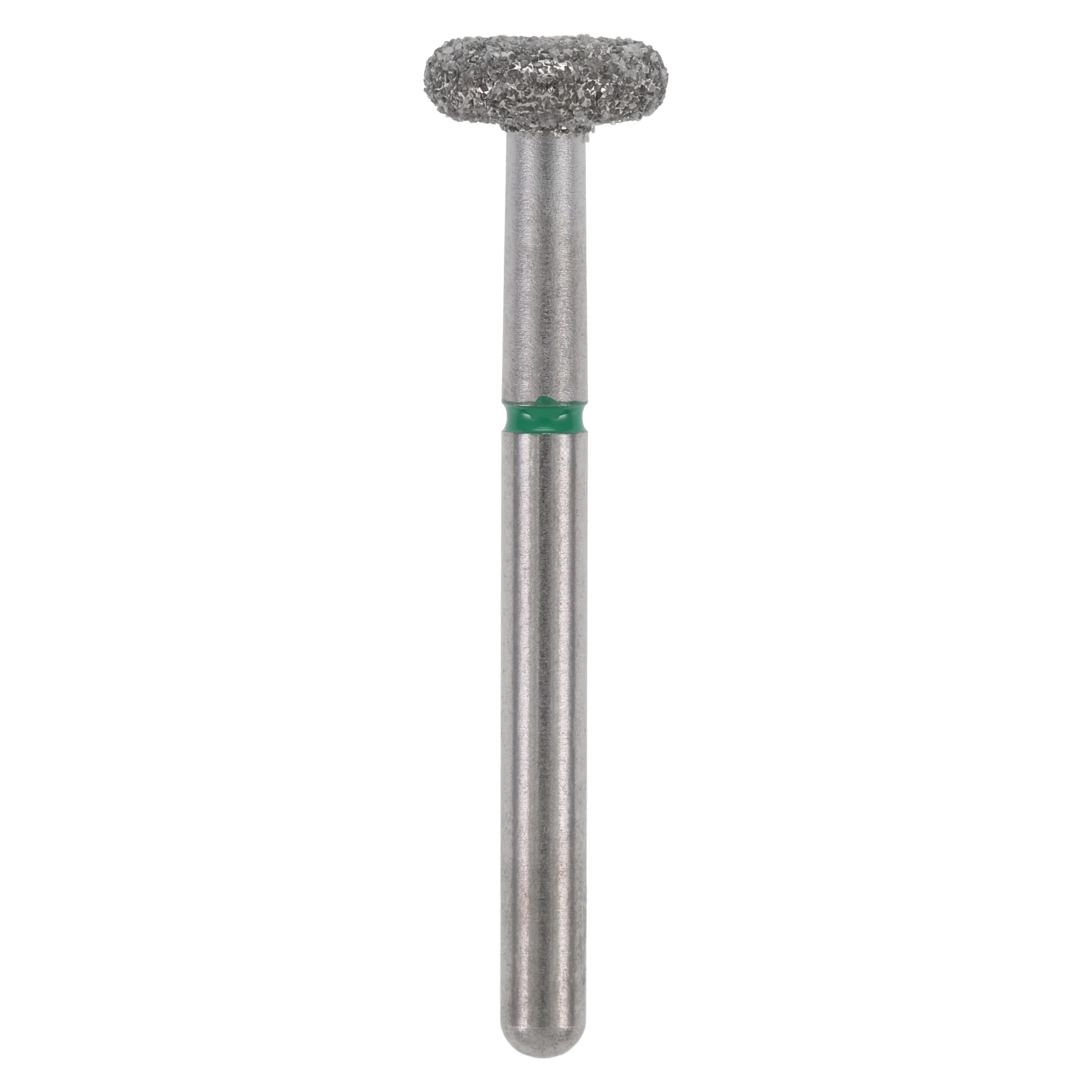 Alpen x1 Single-Use Diamond Bur, FG, #909-042C, Round Wheel, Coarse, Green, 4.2 mm, 25/Pk, X909C042 - Alpen X1, Diamond Single Use Burs, FG, # 909-042C, Wheel, Coarse, Green, 25/Pk, X909C042 - Image 1