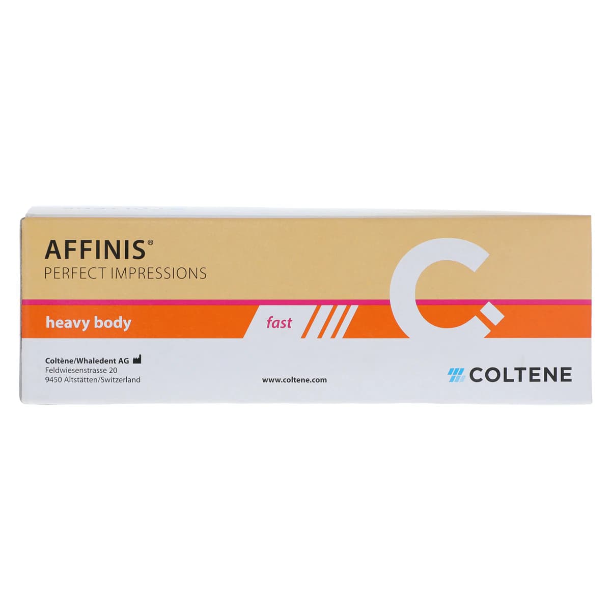 Affinis System 75 Tray A-Silicone Impression Material, Heavy Body, Fast Set, 75 ml Cartridges, Caramel, 2/Pk, C6620 thumbnail 3