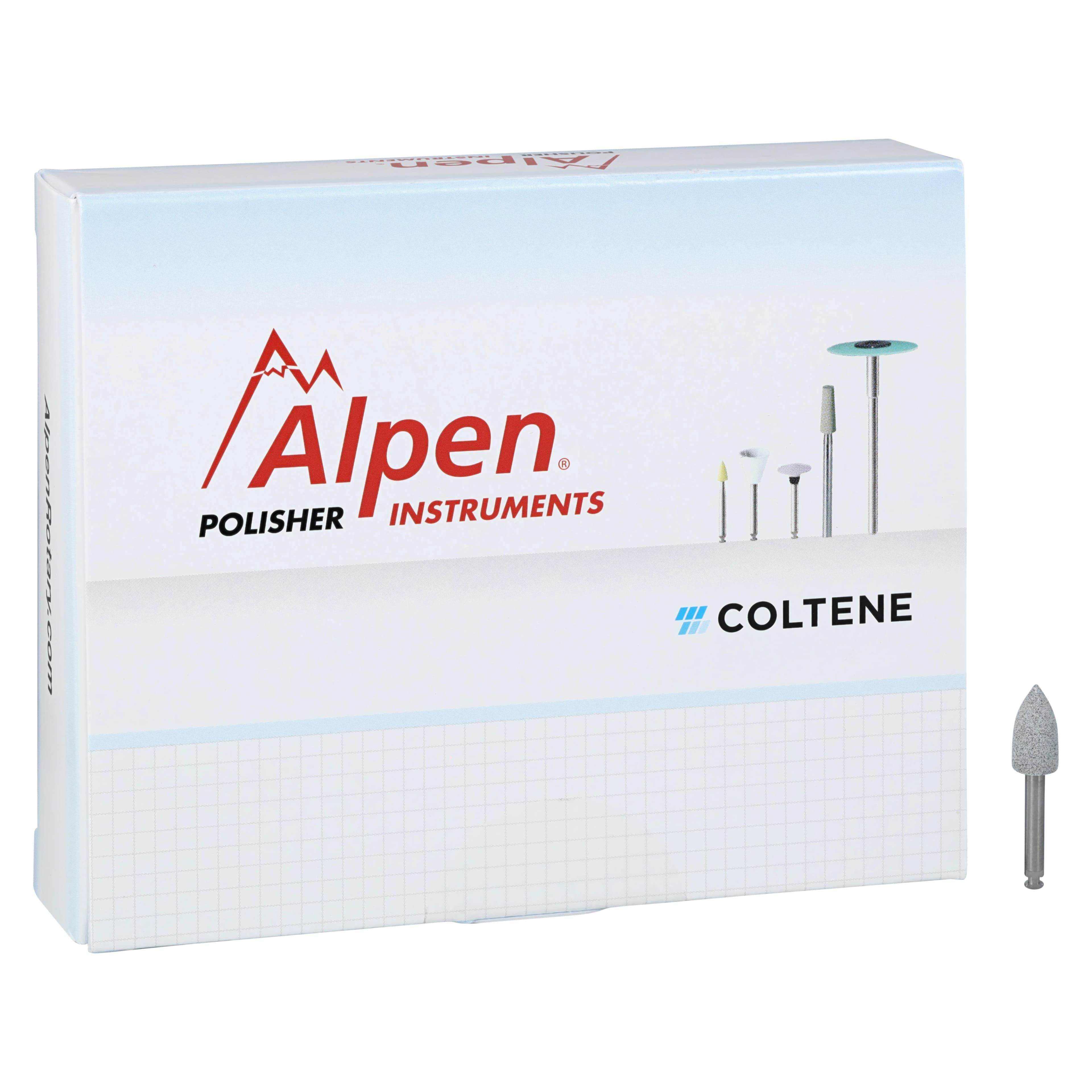 Alpen Ceramic Polishing Removing/Contouring RA Point, Medium, 5/Pk, RP230114RA thumbnail 2