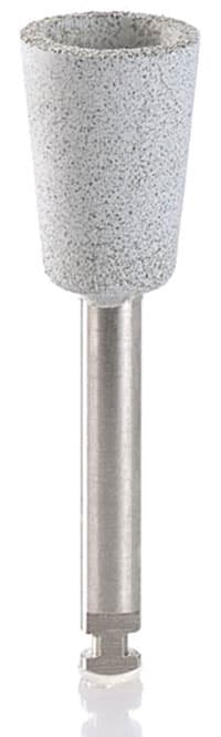 Alpen Ceramic Polisher, Standard Cup, Medium Grit, RA Shank, 5/Pk, RP230122RA thumbnail 2
