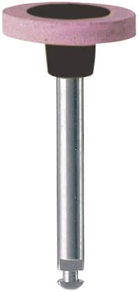 Alpen Ceramic Plus Polisher Wheel, Fine, RA (Right Angle) Shank, Pink, 5/Pkg, 230343RA - Alpen Polisher Ceramic Plus - Alpen Polisher Ceramic Plus 5/Pkg Wheel Fine RA - Image 1