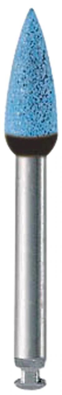 Alpen Ceramic Plus Polisher, Flame, Medium Grit, HP Shank, 5/Pkg, 230315HP - Alpen Polisher Ceramic Plus - Alpen Polisher Ceramic Plus 5/Pkg Flame Medium HP - Image 1