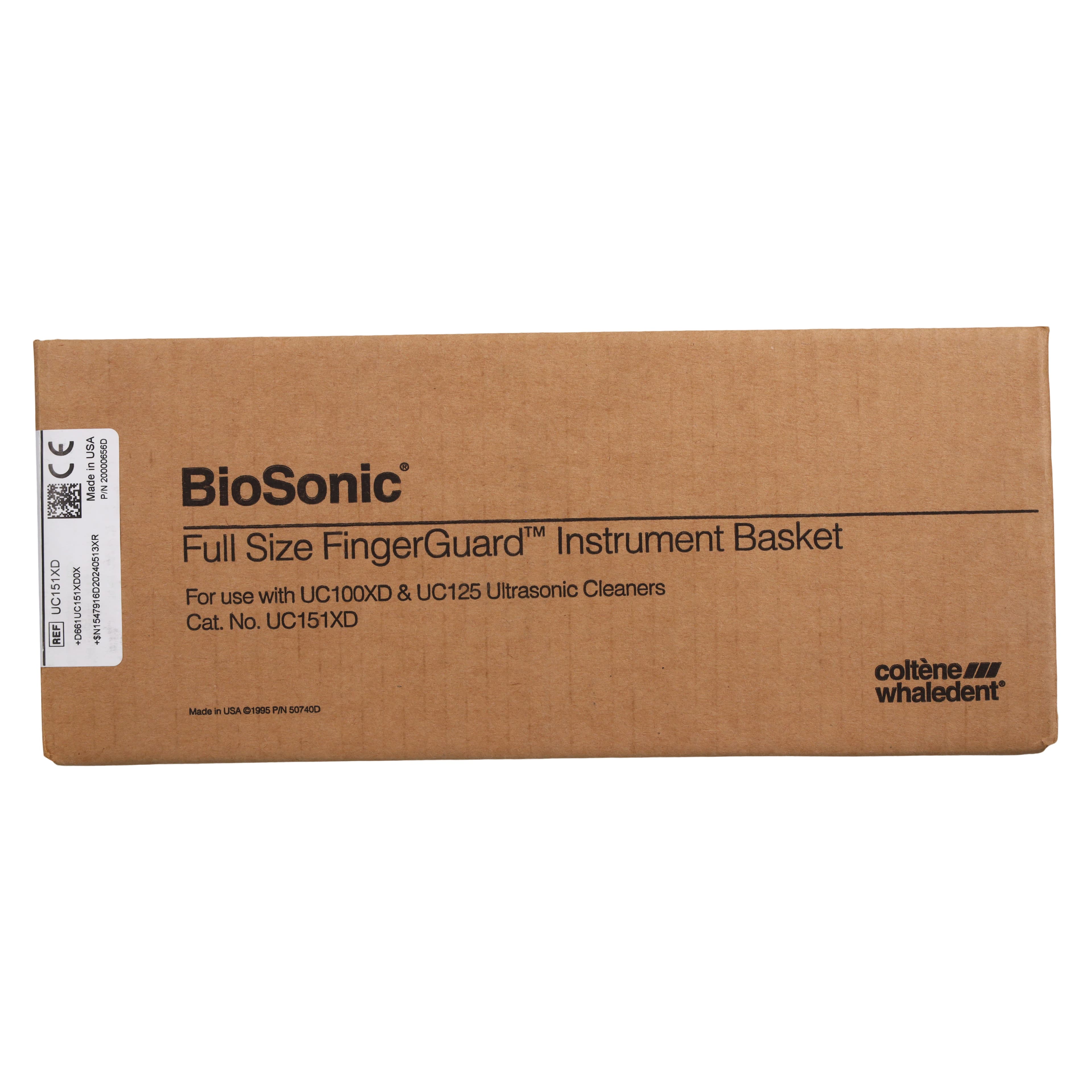 BioSonic Full Size FingerGuard Instrument Basket, 11" x 5-3/8" x 3-3/4", Stainless Steel, UC151XD, 1/Pk thumbnail 3