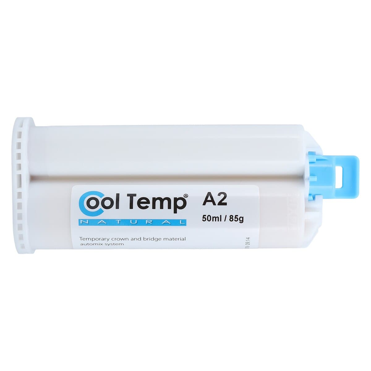 Cool Temp Natural Bisacrylic Temporary Crown & Bridge Material, A2, 50 ml Cartridge Refill with 10 Mixing Tips, 5805 thumbnail 3