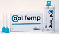 Cool Temp Natural Bisacrylic Temporary Crown & Bridge Material, A2, 50 ml Cartridge Refill with 10 Mixing Tips, 5805 - Cool Temp Single Pack A2 - Image 1