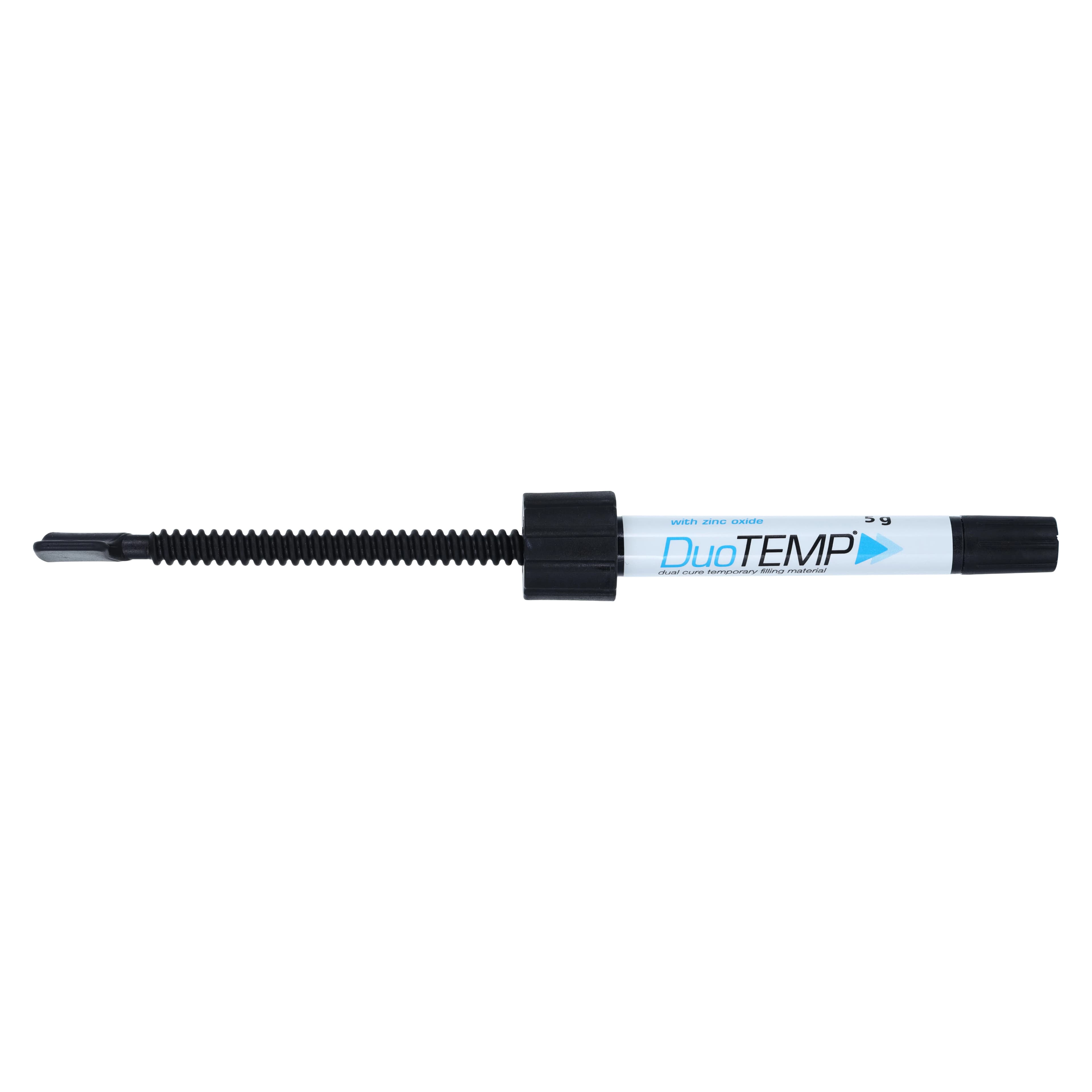 DuoTEMP Dual Cure Temporary Restorative Material, Eco Pack, 5 g Syringe, 5/Pk, C7090 - DuoTEMP Temporary Restorative Material, Eco Pack, 5 g, 5/Pk, C7090 - Image 1
