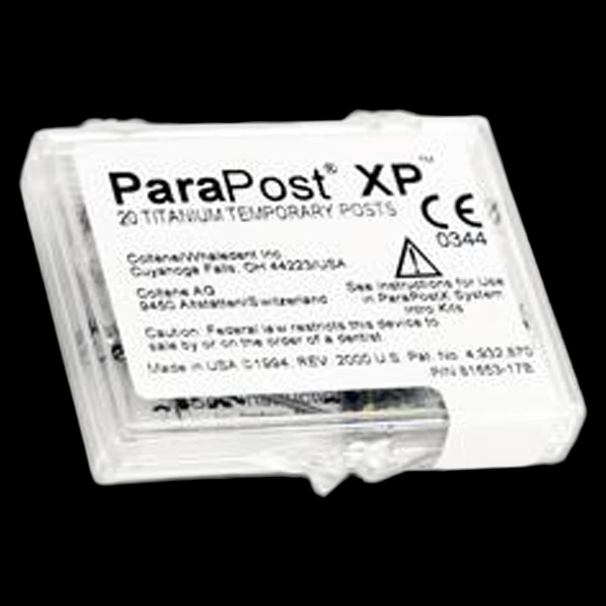 ParaPost XP Titanium Temporary Posts, Size 7, Green, 0.070"/1.75 mm, 20/Pk, P7467 - ParaPostXP Post Titanium P7467 20/Pk - Image 1
