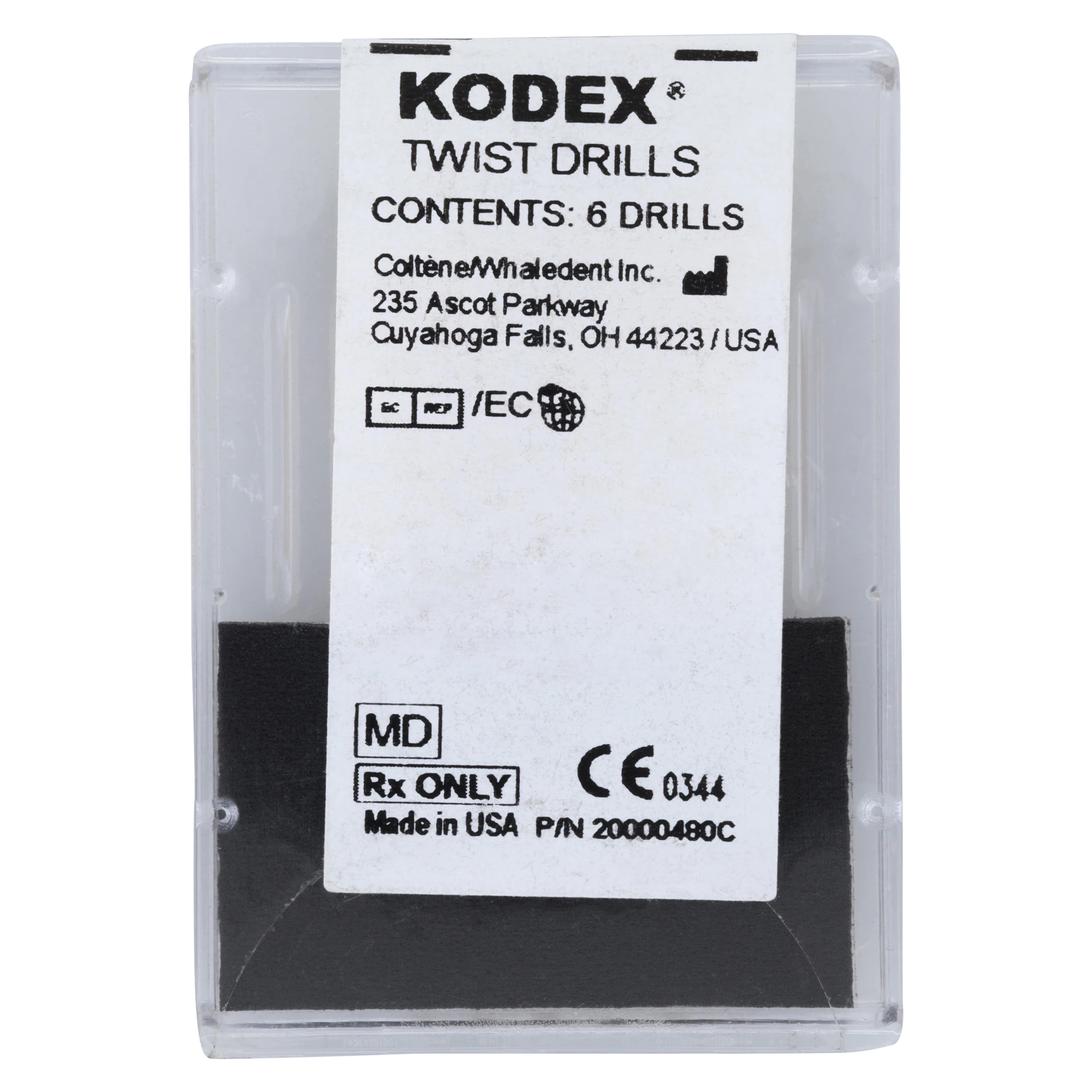 Thread Mate System Kodex Twist Drill, K97, Regular Gold, Without Depth Limitation, 0.027" x 0.197" (0.675 mm x 5 mm), 6/Pk - Thread Mate System Kodex Drills, K97, 0.027" x 0.197", Gold, 6/Pk, K97 - Image 1