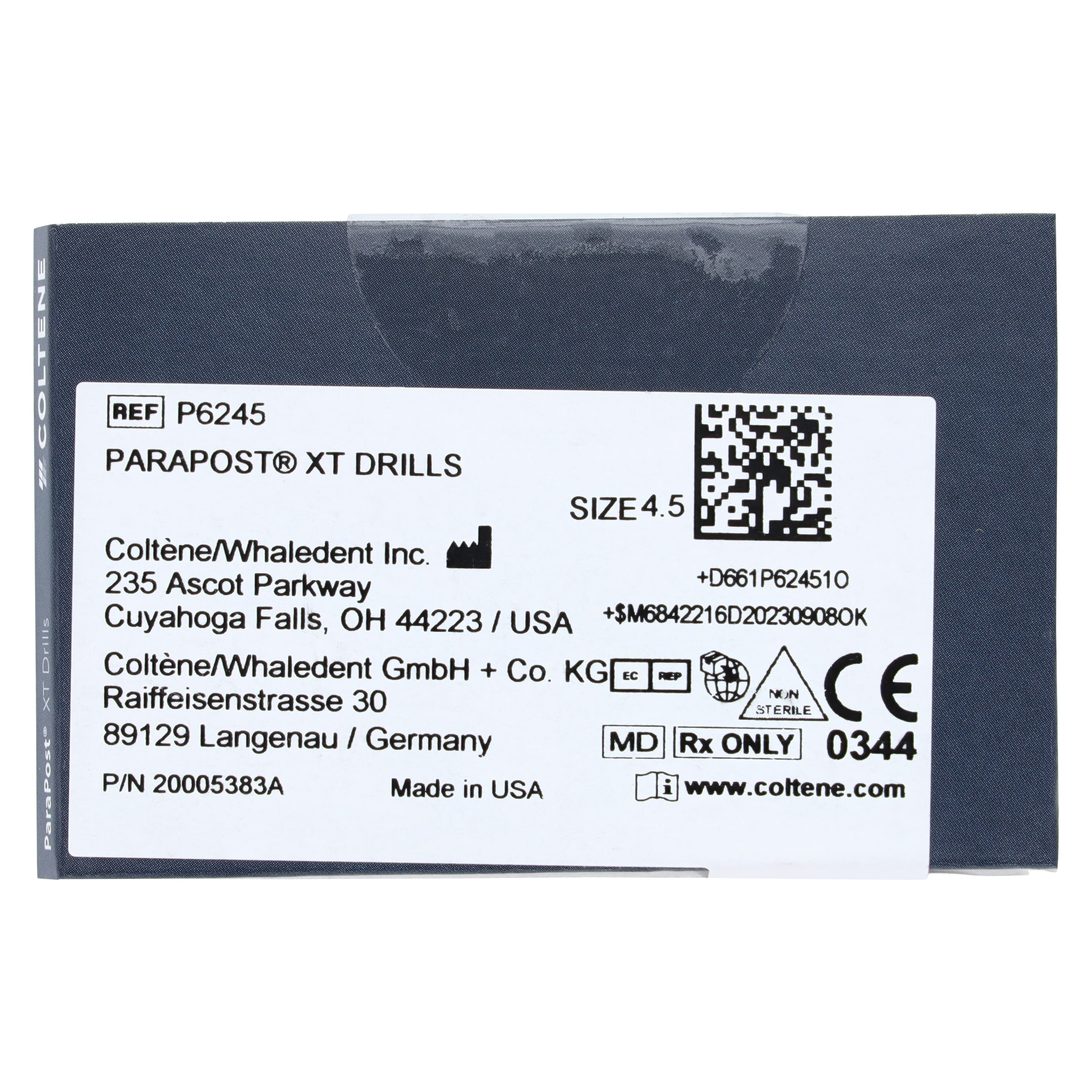 ParaPost XT Drill, Size 4.5, Blue, 0.045" (1.14 mm), 3/Pk, P624-5 thumbnail 2