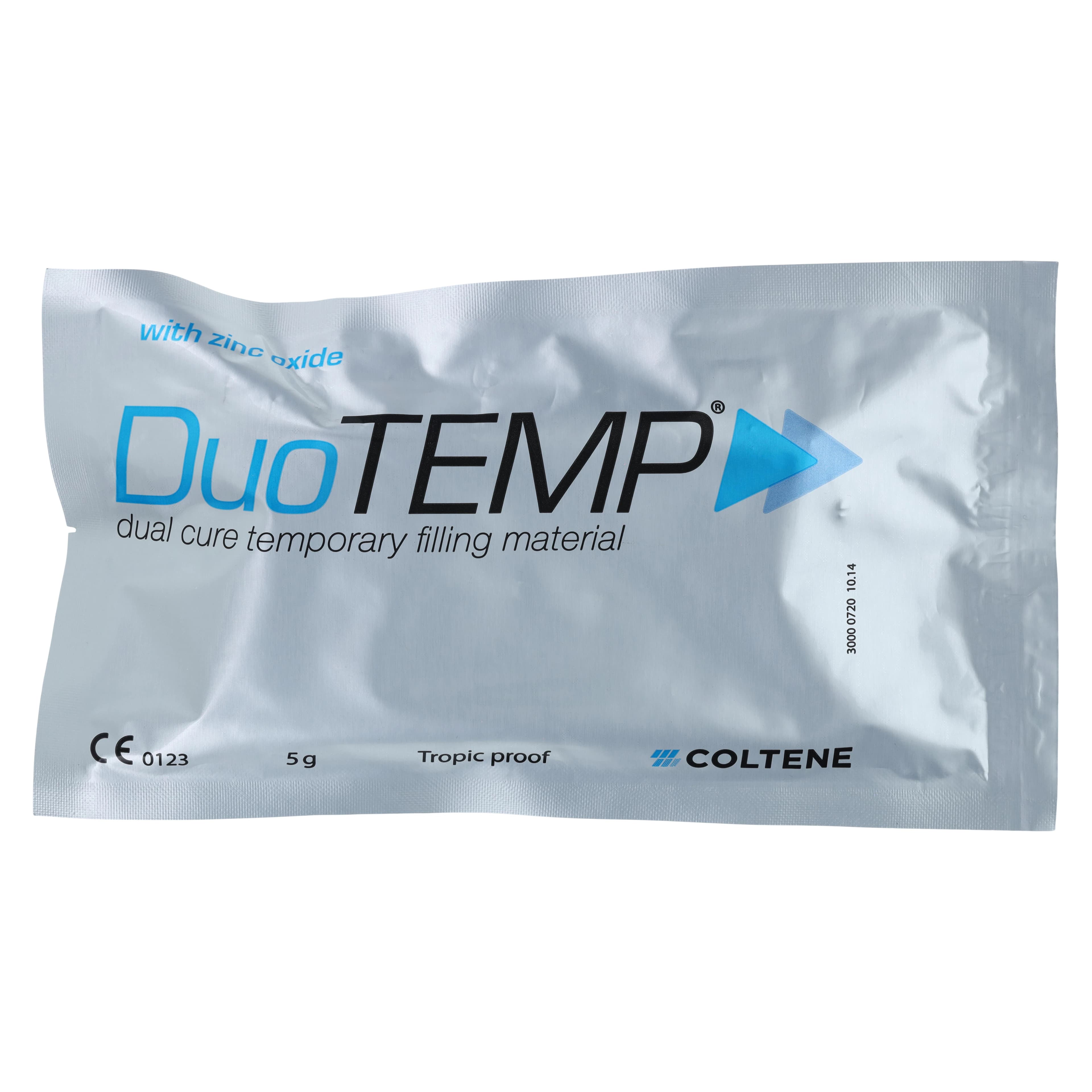 DuoTEMP Dual-Cure Temporary Filling Material, Eugenol-Free, Radiopaque, White, 5 g Syringe, Single Pack, 5831 thumbnail 4