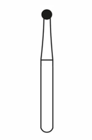 Alpen SteriX Sterile Carbide Burs, Round #6, Friction Grip (FG), 10/Pk, RS100006 - Alpen&reg; SteriX Sterile Carbide Burs - FG - #6 - Image 1