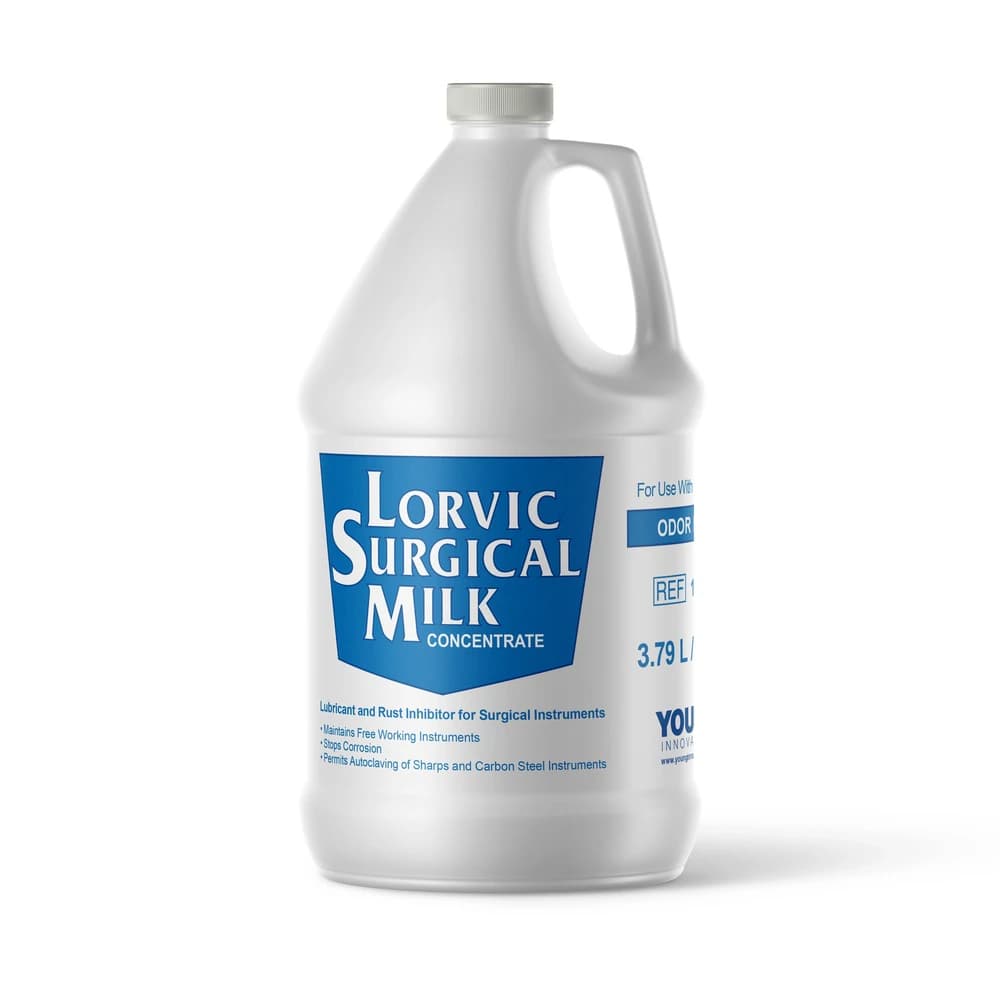 Lorvic Surgical Milk Concentrate Instrument Lubricant & Corrosion Inhibitor, Non-Toxic, Odor-Free, 1 Gallon Bottle, 192101 thumbnail 2