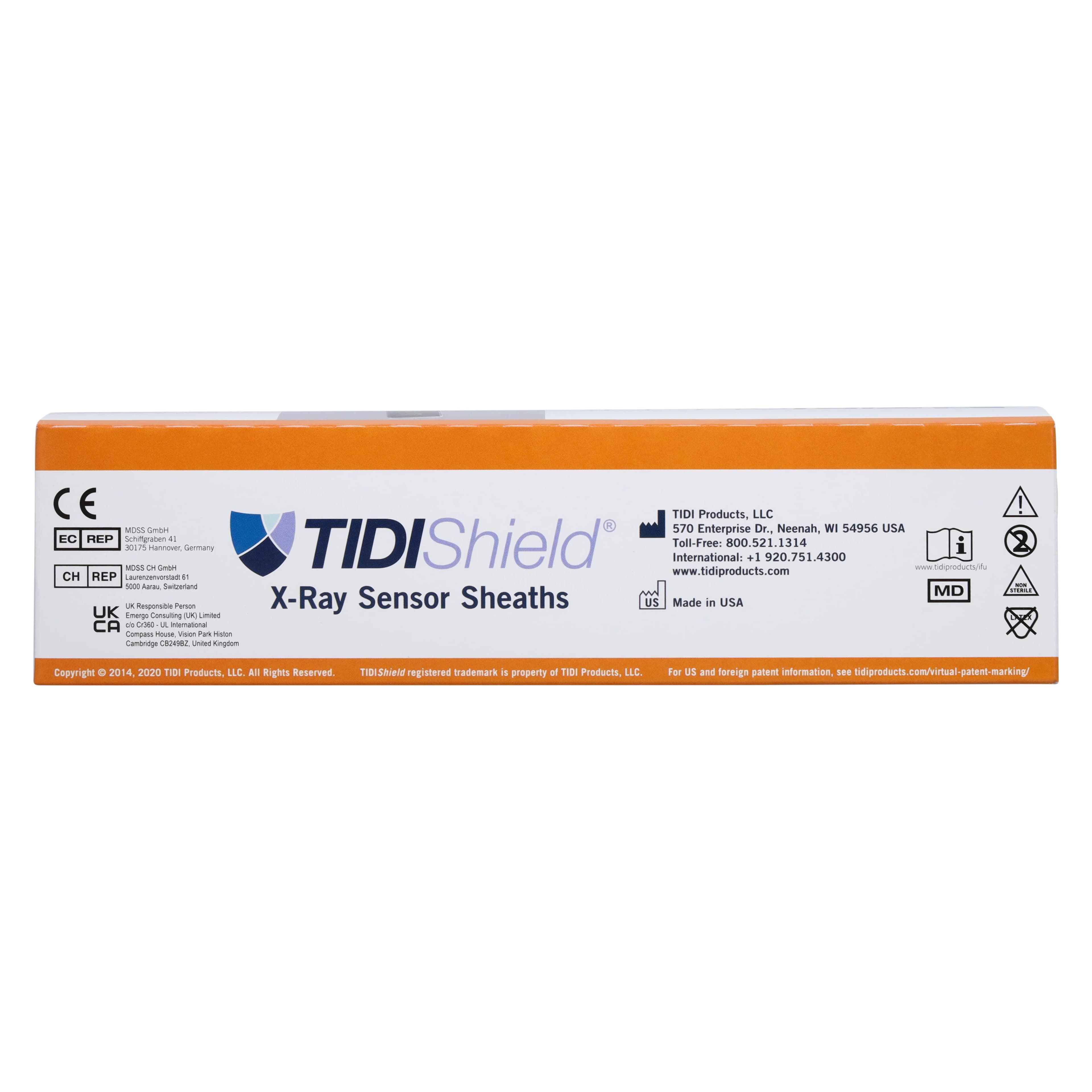 TIDIShield X-Ray Sensor Sheaths, Size 1, Fits Schick CDR Elite #1 / Schick AE #0 / Schick 33 #0, Latex Free, 100/Box, 20824 thumbnail 4