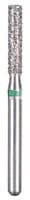 BluWhite Diamond™ Bur FG560C, Coarse, Green Ring, Straight Cylinder, Friction Grip, 1.6 mm Diameter, 7.3 mm Length, 5/Pkg - BluWhite Diamond™ Burs – FG, Coarse, Green, Straight Cylinder, 5/Pkg - # 560C, 1.6 mm Diameter, 7.3 mm Length - Image 1