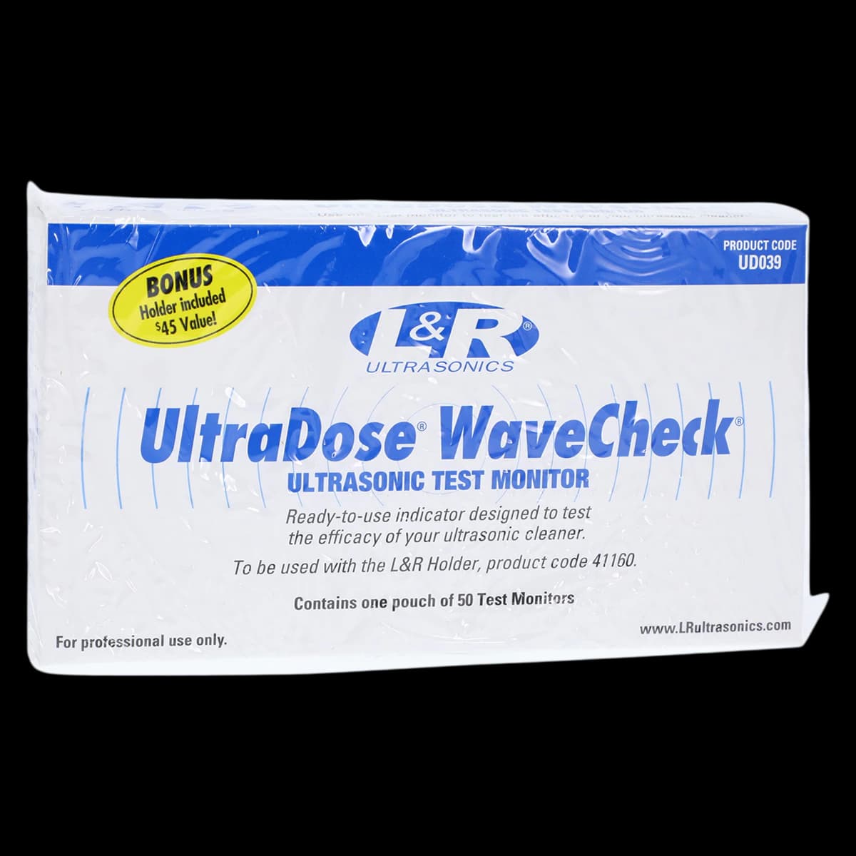 UltraDose WaveCheck Ultrasonic Test Monitor Strips, 50/Box, UD039 - UltraDose WaveCheck Ultrasonic Test Monitor Strips Box of 50 - Image 1