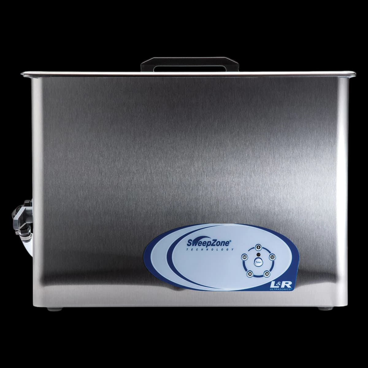SweepZone® 310 Ultrasonic Cleaner with Digital Timer and Drain, 3.25 Gallon Stainless Steel Tank - SweepZone® Ultrasonic Cleaners, SweepZone® 310 with Timer and Drain - SweepZone® Ultrasonic Cleaners, SweepZone® 310 with Timer and Drain - Image 1