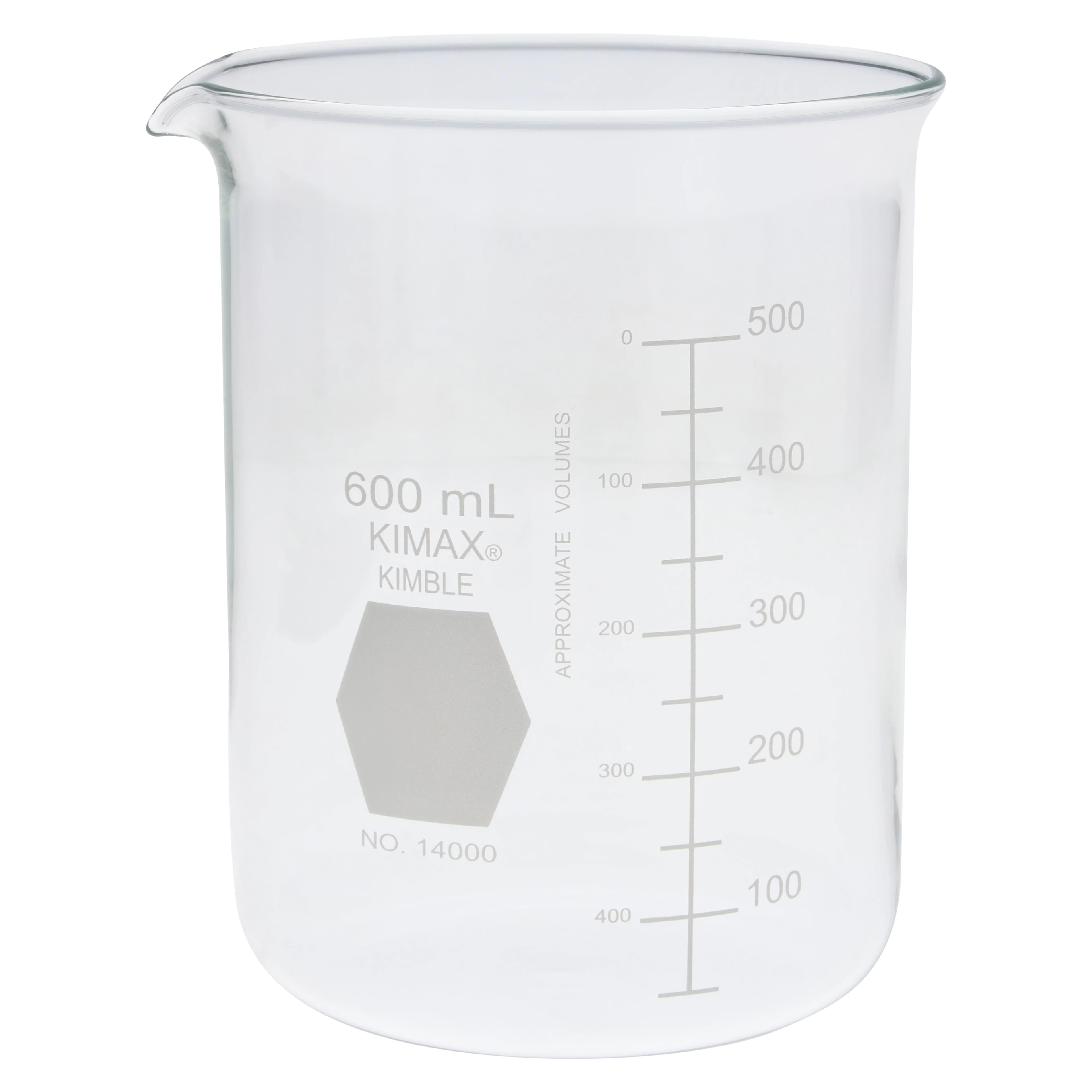 L&R Ultrasonic Cleaner Glass Beaker, 600 ml, Model 40006 thumbnail 2