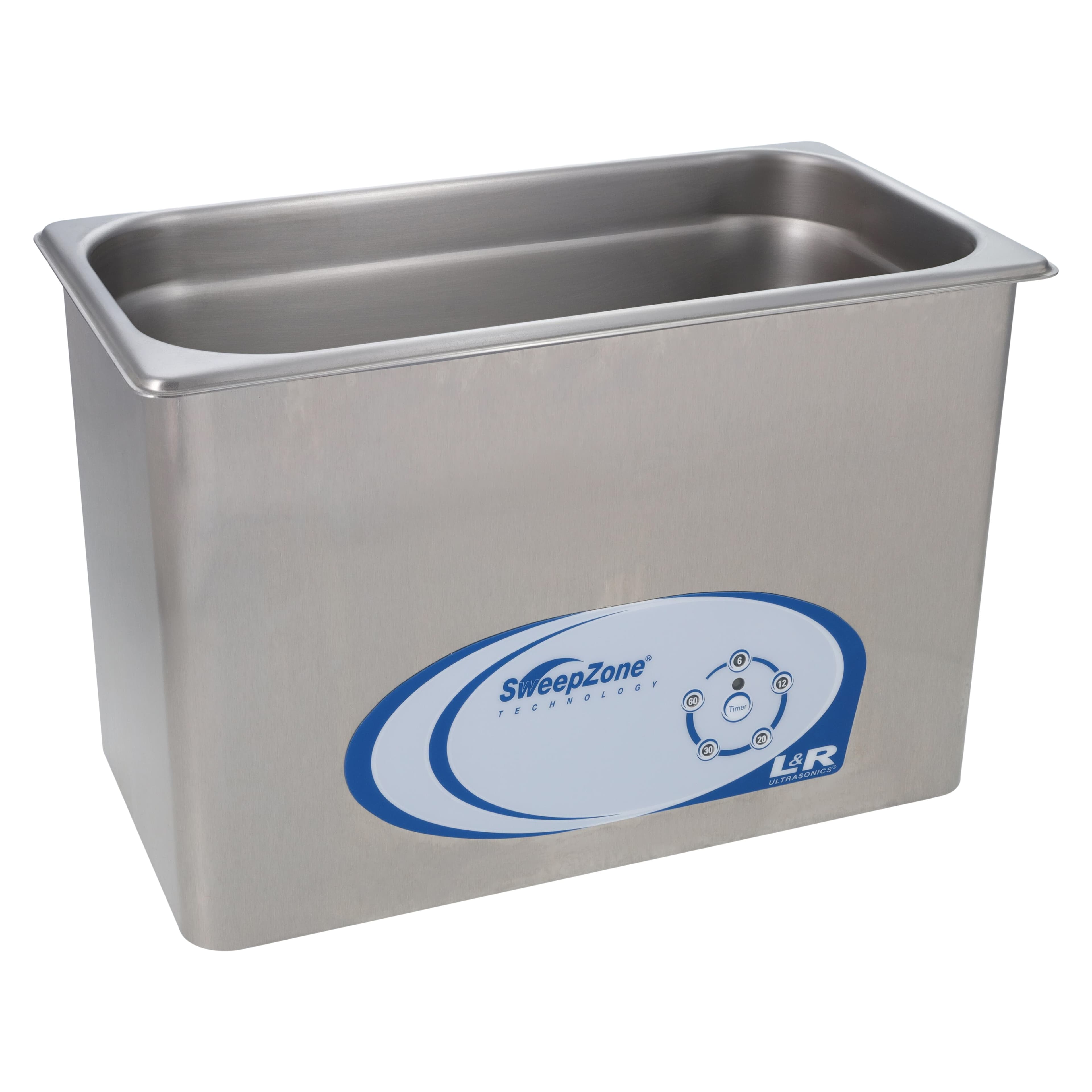 L&R SweepZone 200 Ultrasonic Cleaner with Digital Timer and Drain, 1.25 Gal, 117V, AG902 thumbnail 3