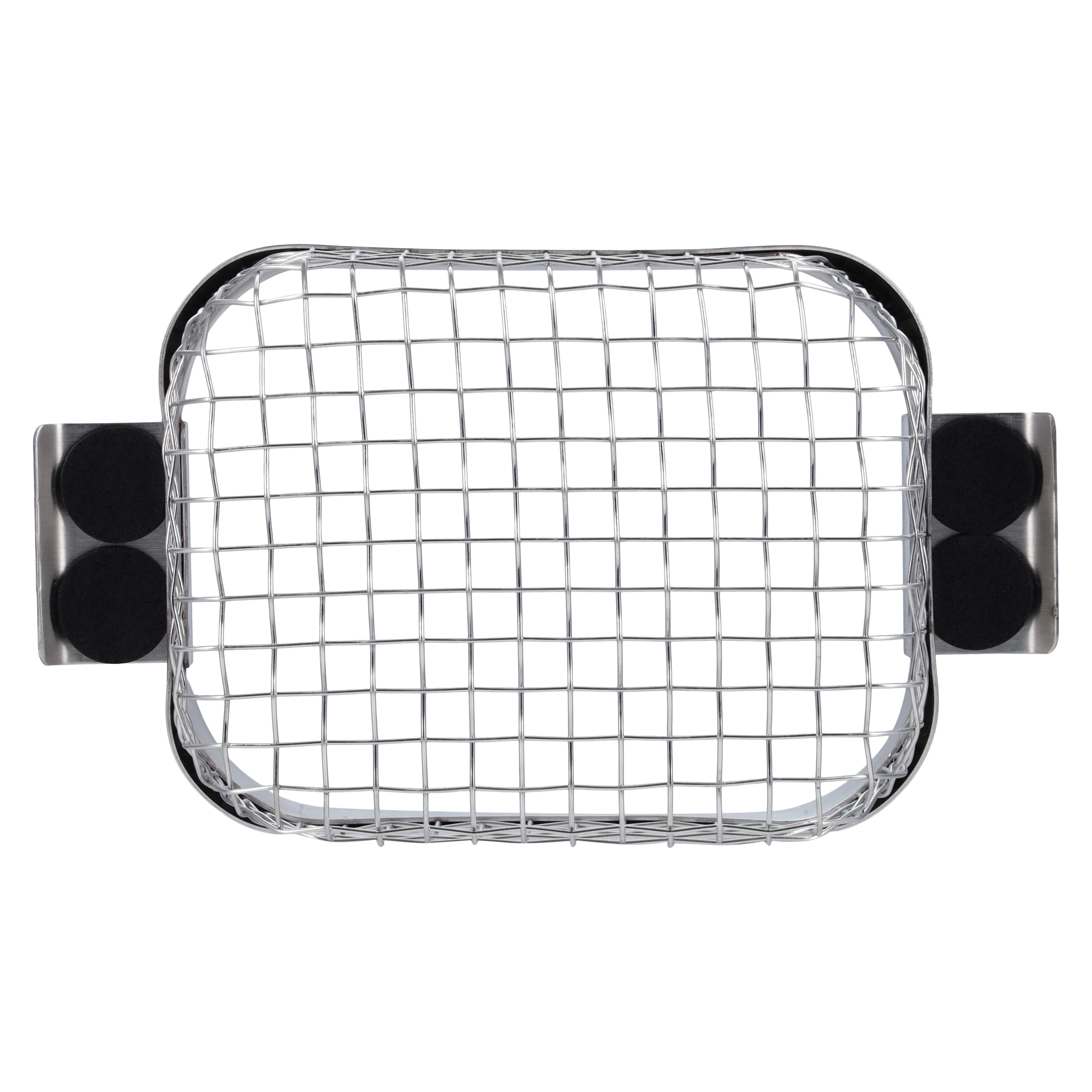 L&R PC-3 Ultrasonic Cleaner Stainless Steel Mesh Basket, Solid-Sided with Handles, 1/Pkg thumbnail 4