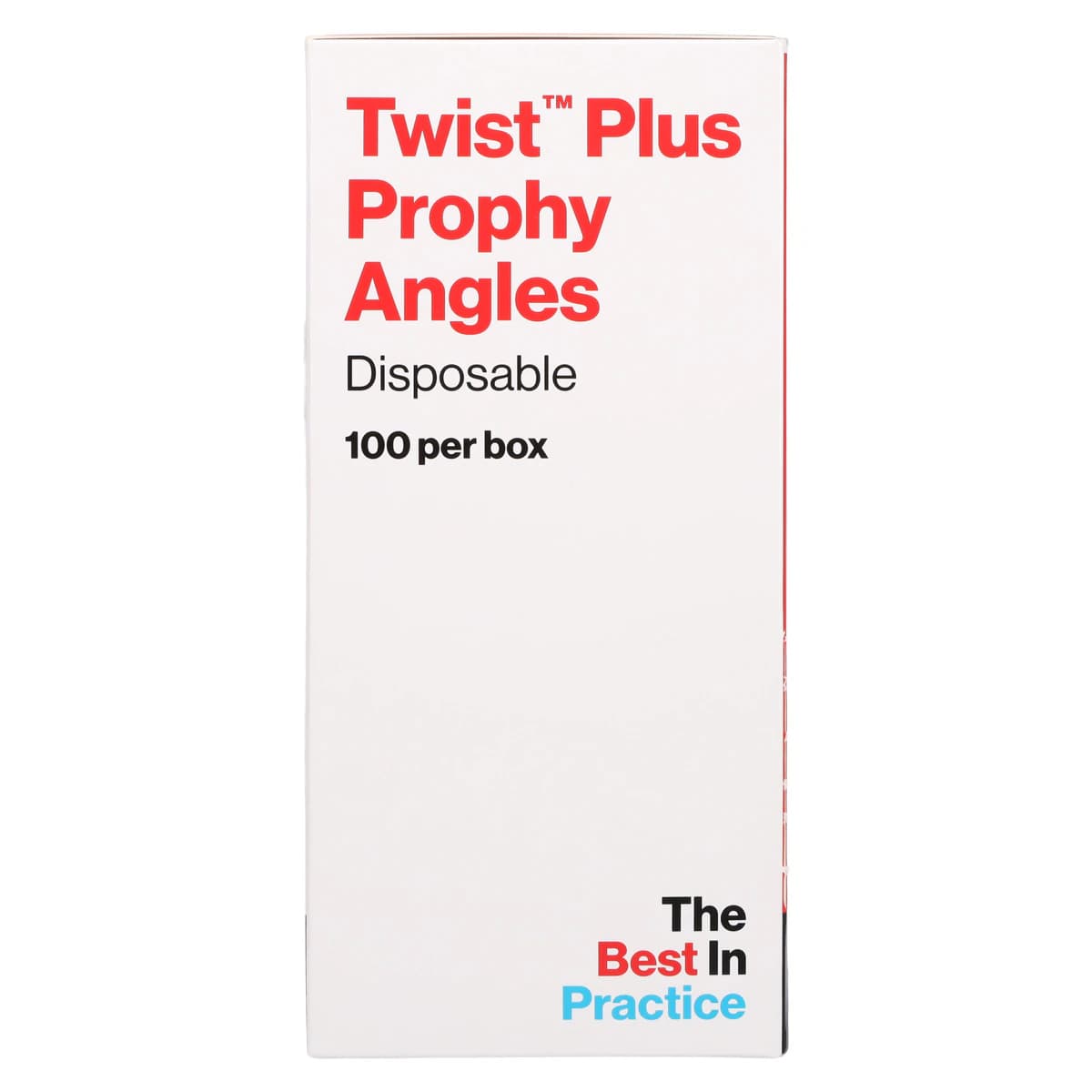 twist plus Oscillating Disposable Prophy Angles, Firm Cup, White, Latex-Free, 100/Box, TPLUSPAFC thumbnail 4