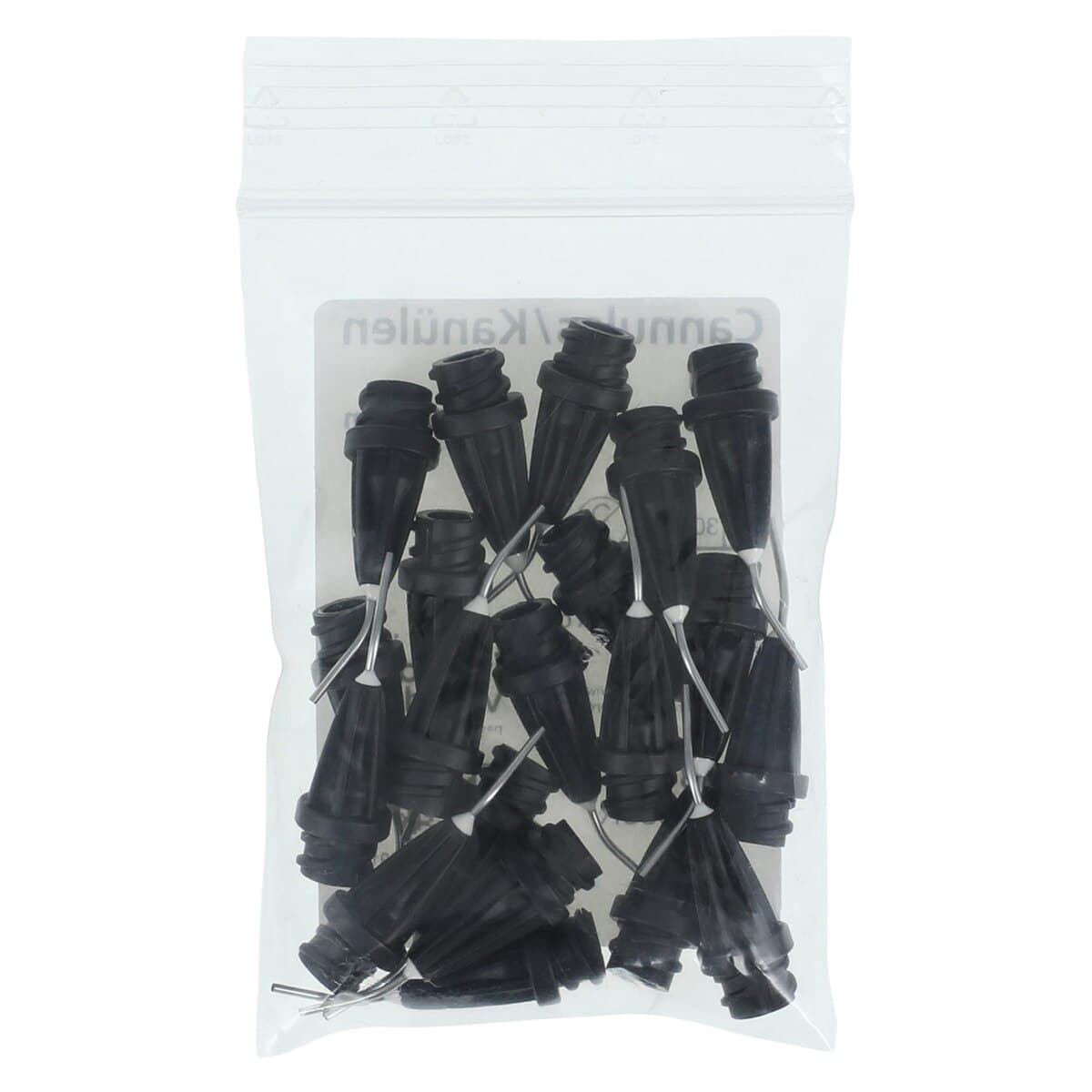 Tetric EvoFlow Luer Lock Applicator Tips, 0.9 mm, Black, 20/Pk, 634849 thumbnail 4