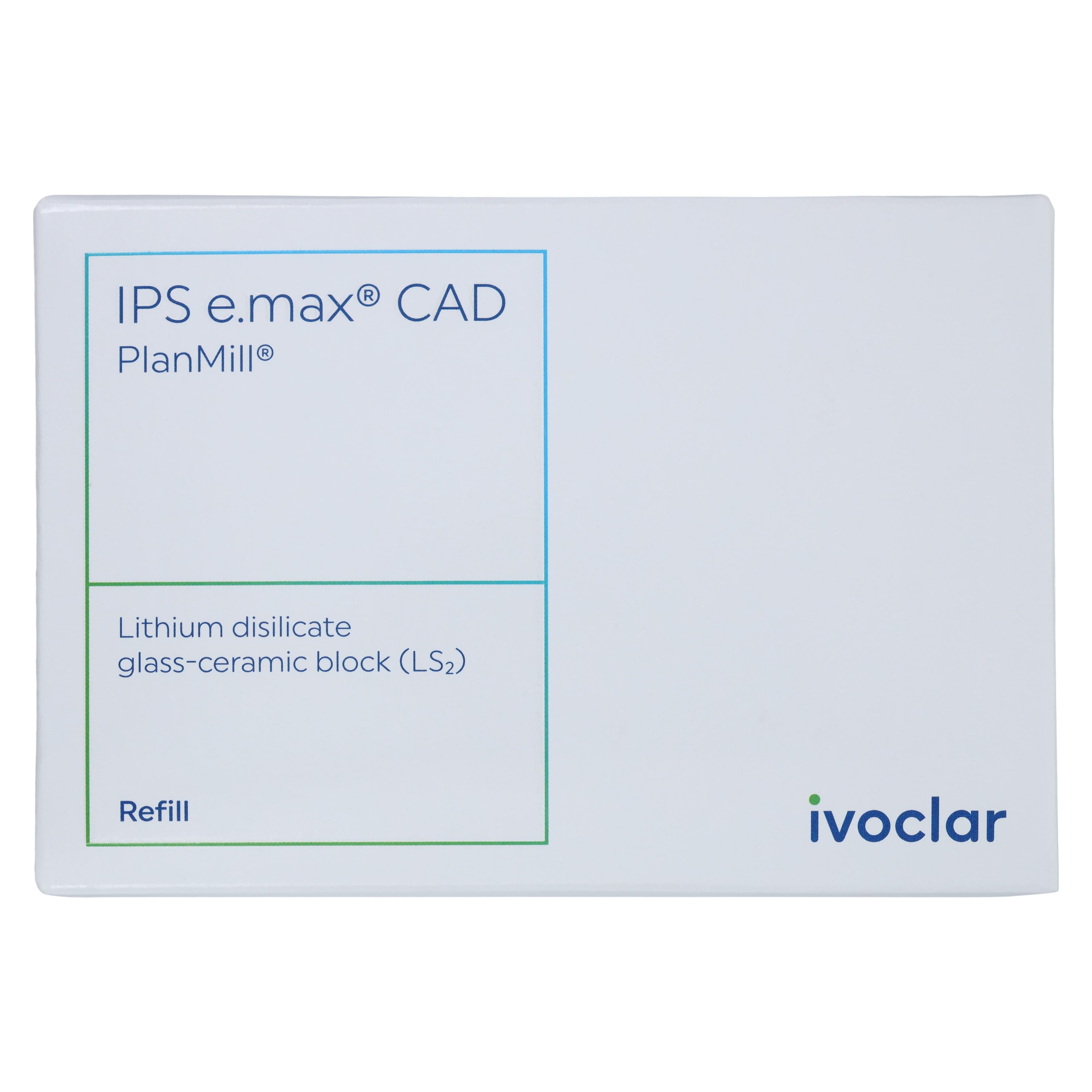 IPS e.max CAD PlanMill MT A1 C14 Milling Blocks, Medium Translucency, Shade A1, 5/Box thumbnail 5