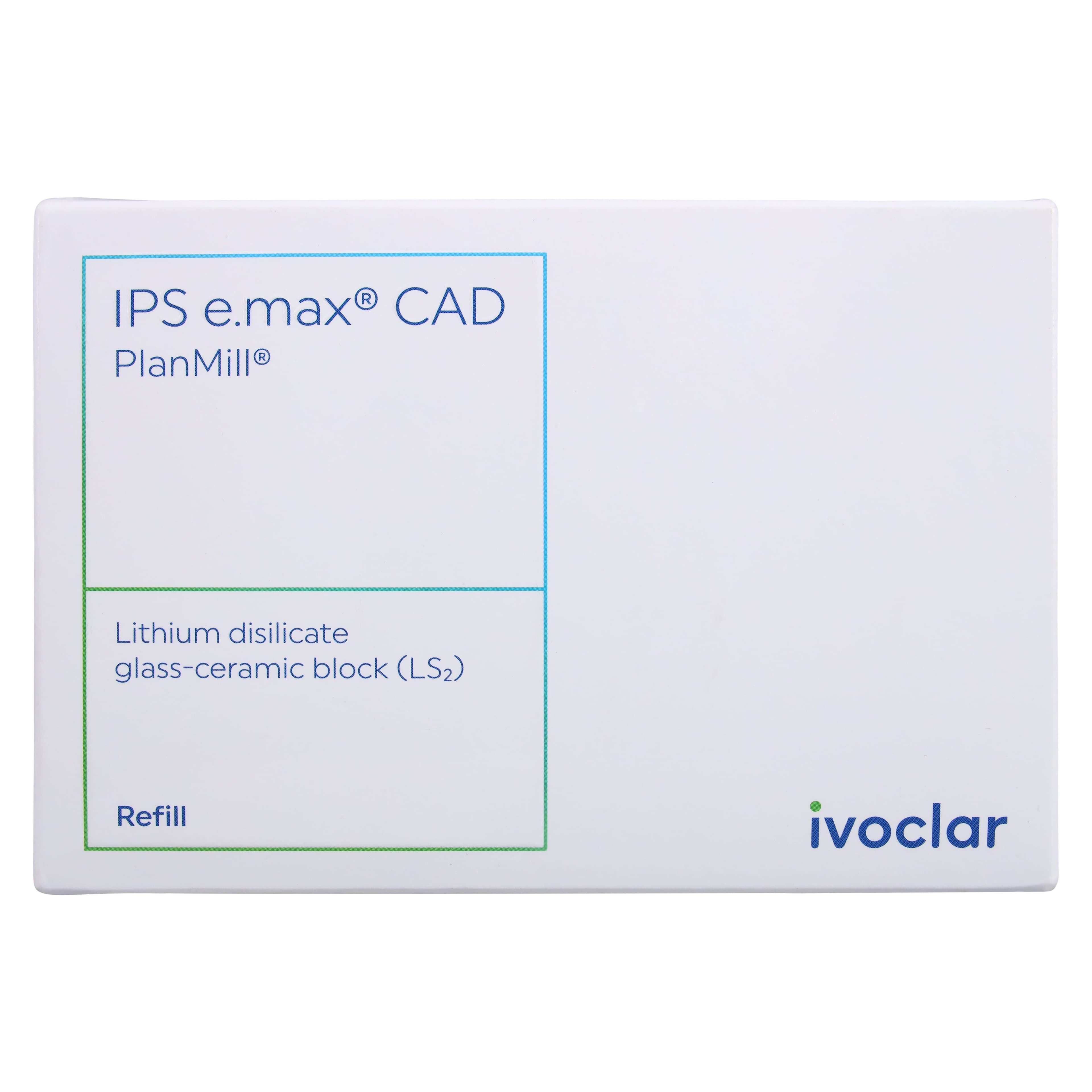 IPS e.max CAD LT Milling Blocks for PlanMill, Low Translucency, Shade A3.5, Size C14, 5/Box thumbnail 5