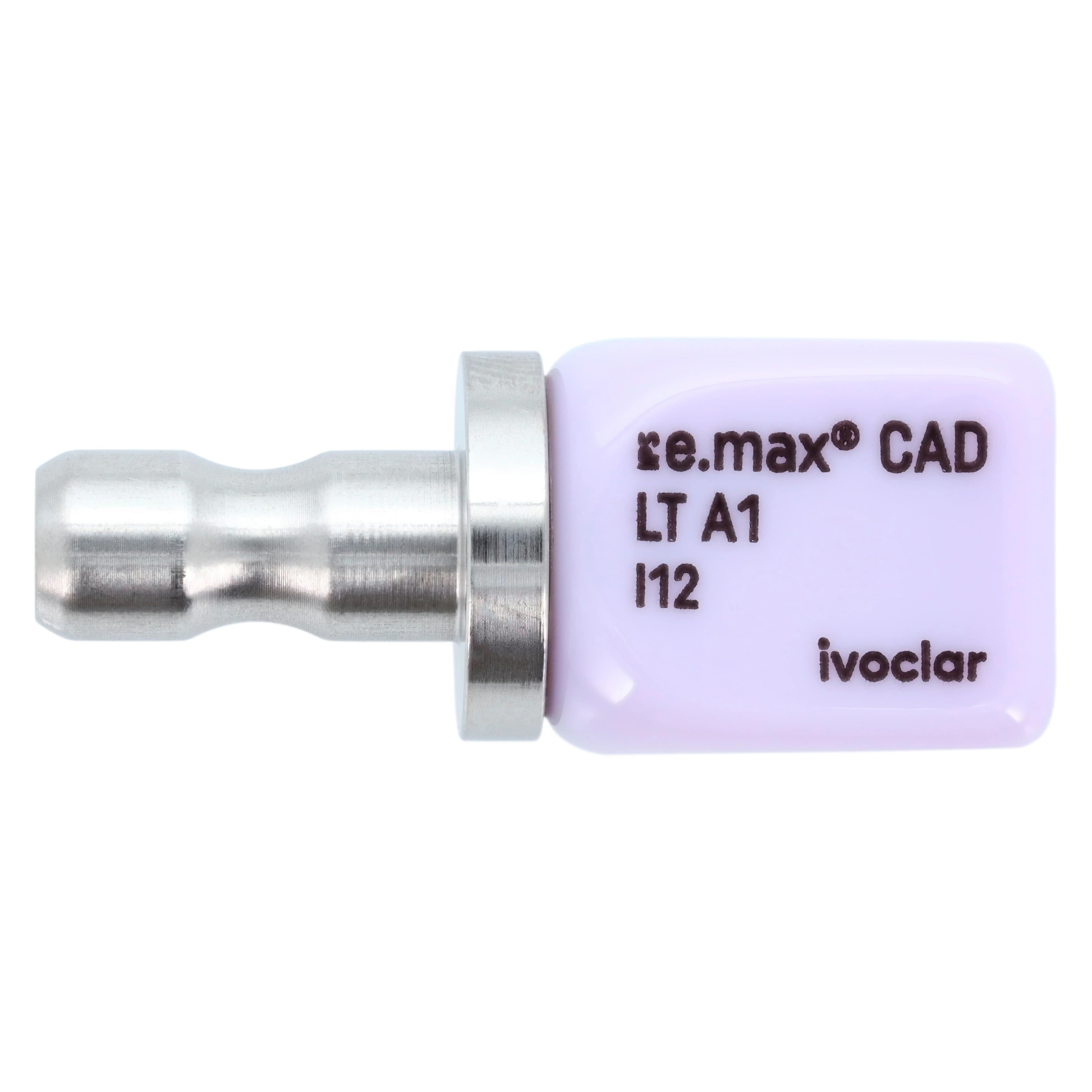 IPS e.max CAD LT (Low Translucency) Milling Blocks, Size I12, Shade A1, for CEREC/inLab, 5/Box thumbnail 8