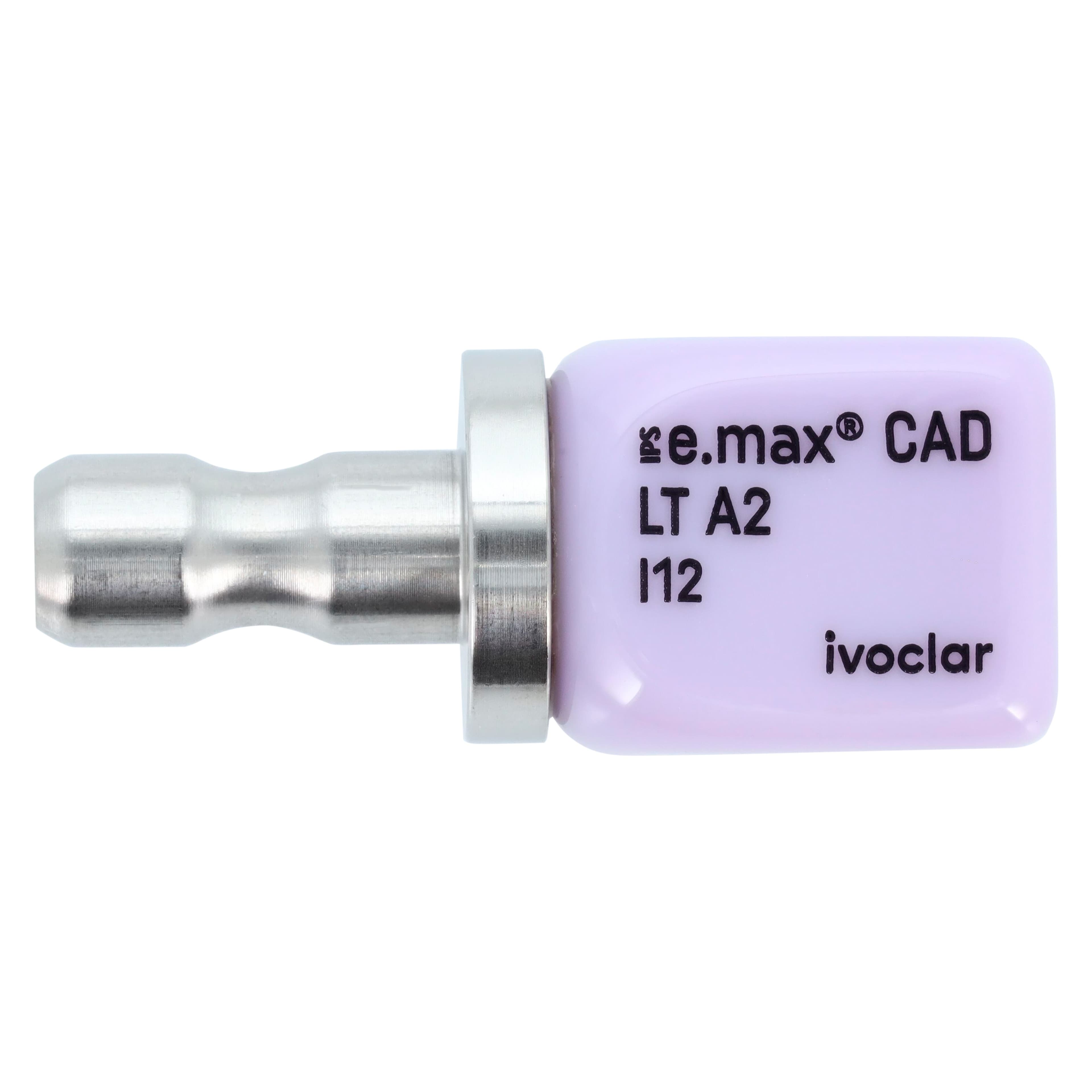 IPS e.max CAD LT (Low Translucency) Milling Blocks, Size I12, Shade A2, 5/Pkg thumbnail 7