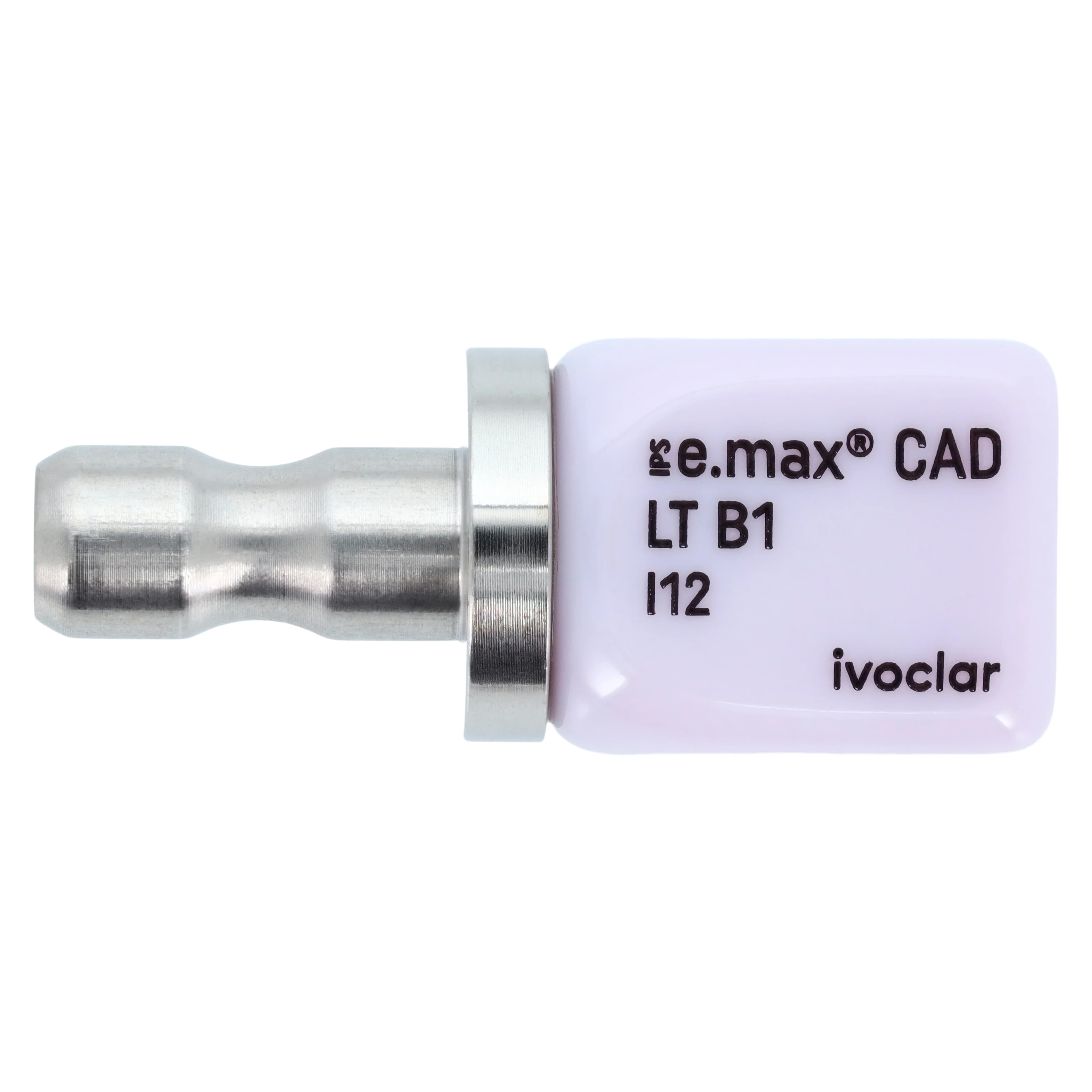 IPS e.max CAD CEREC/inLab LT Milling Block, Shade B1, Size I12, Low Translucency, 5/Pkg thumbnail 7