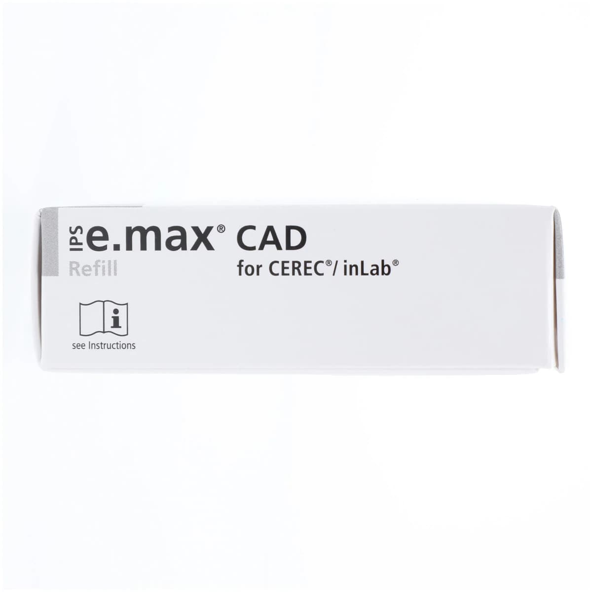 IPS e.max CAD CEREC/inLab LT Milling Block, Shade B1, Size I12, Low Translucency, 5/Pkg thumbnail 3