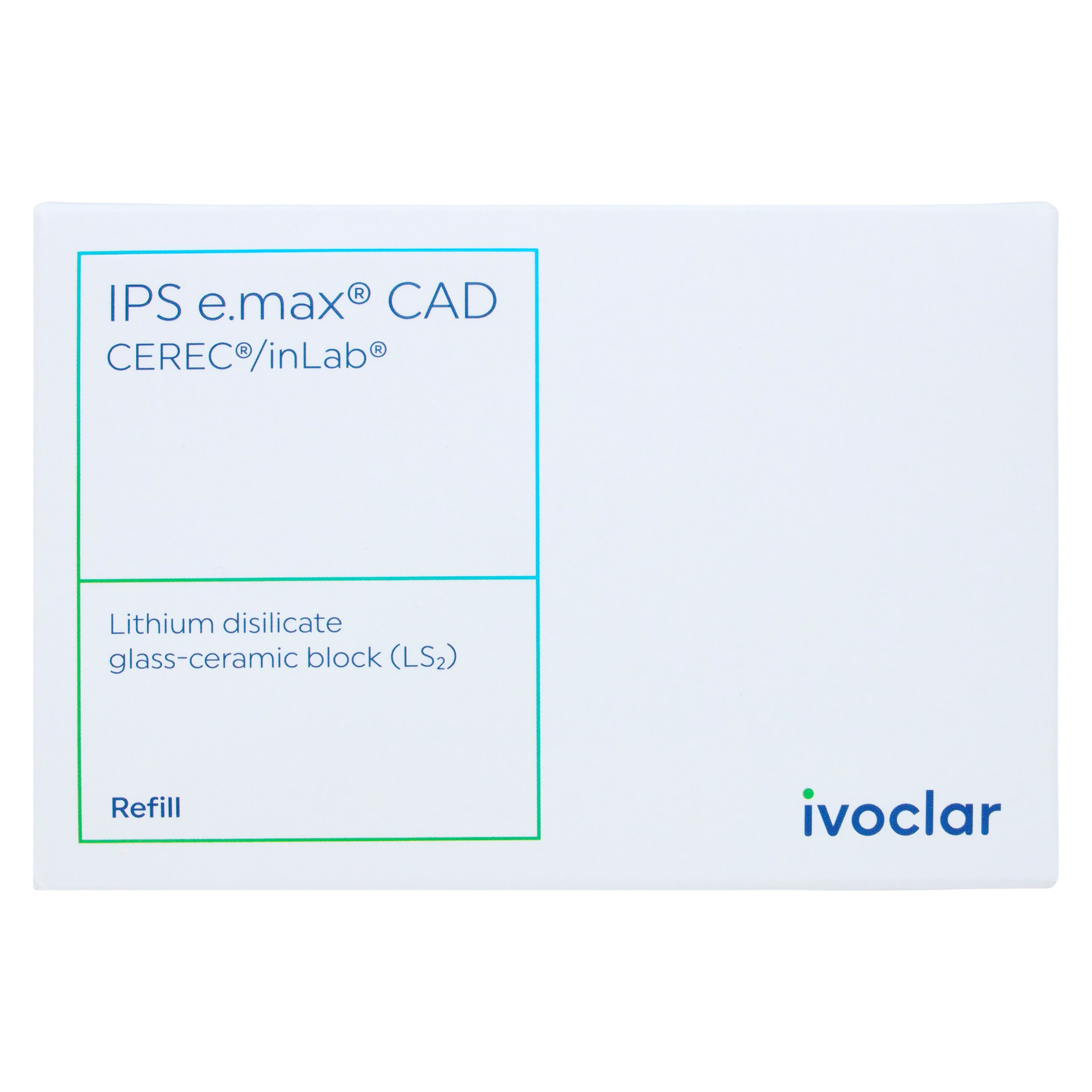 IPS e.max CAD LT (Low Translucency) Milling Blocks, Shade C1, Size C14, for CEREC/inLab, 5/Pkg thumbnail 4