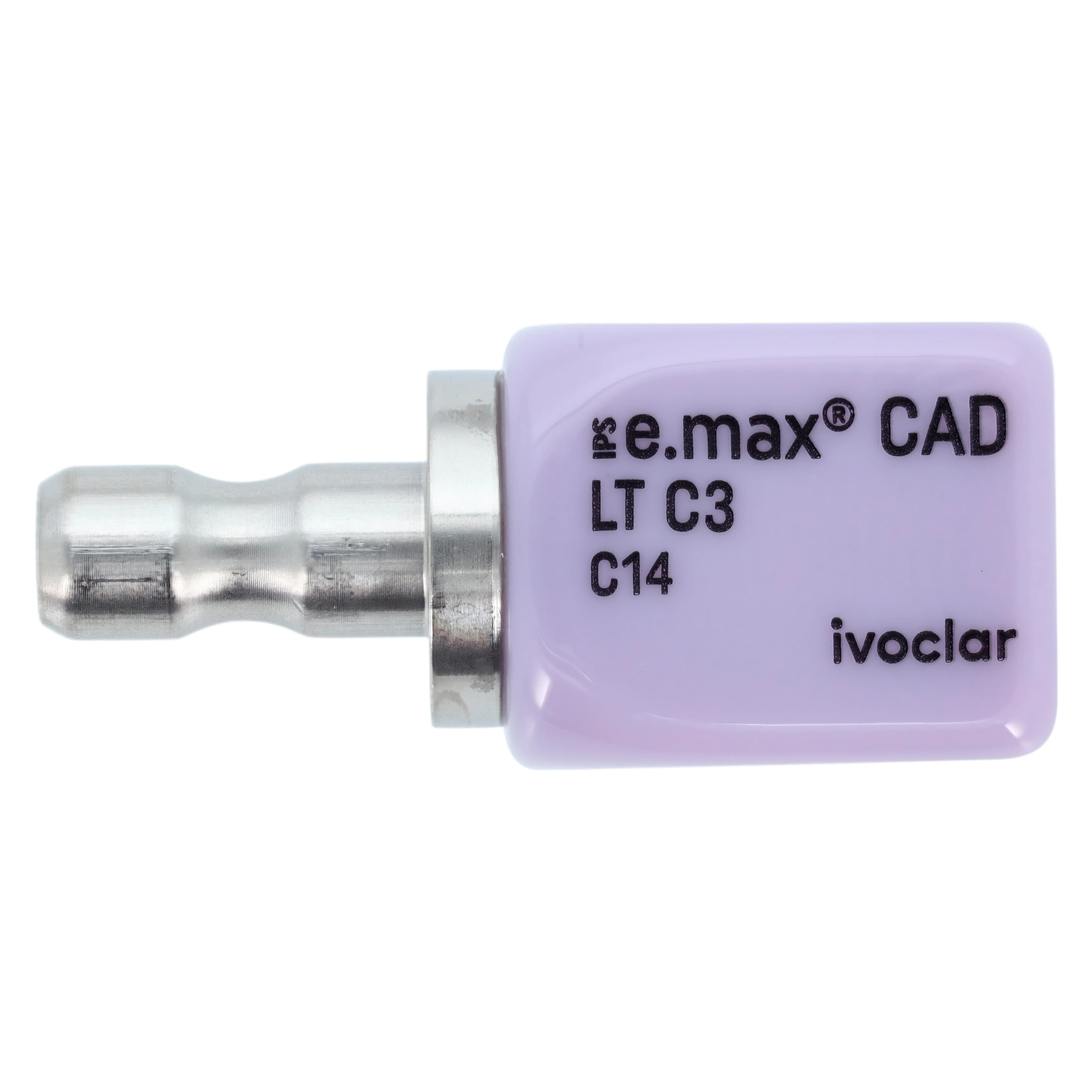 IPS e.max CAD LT (Low Translucency) Milling Blocks, Shade C3, Size C14, for CEREC/inLab, 5/Pkg thumbnail 9