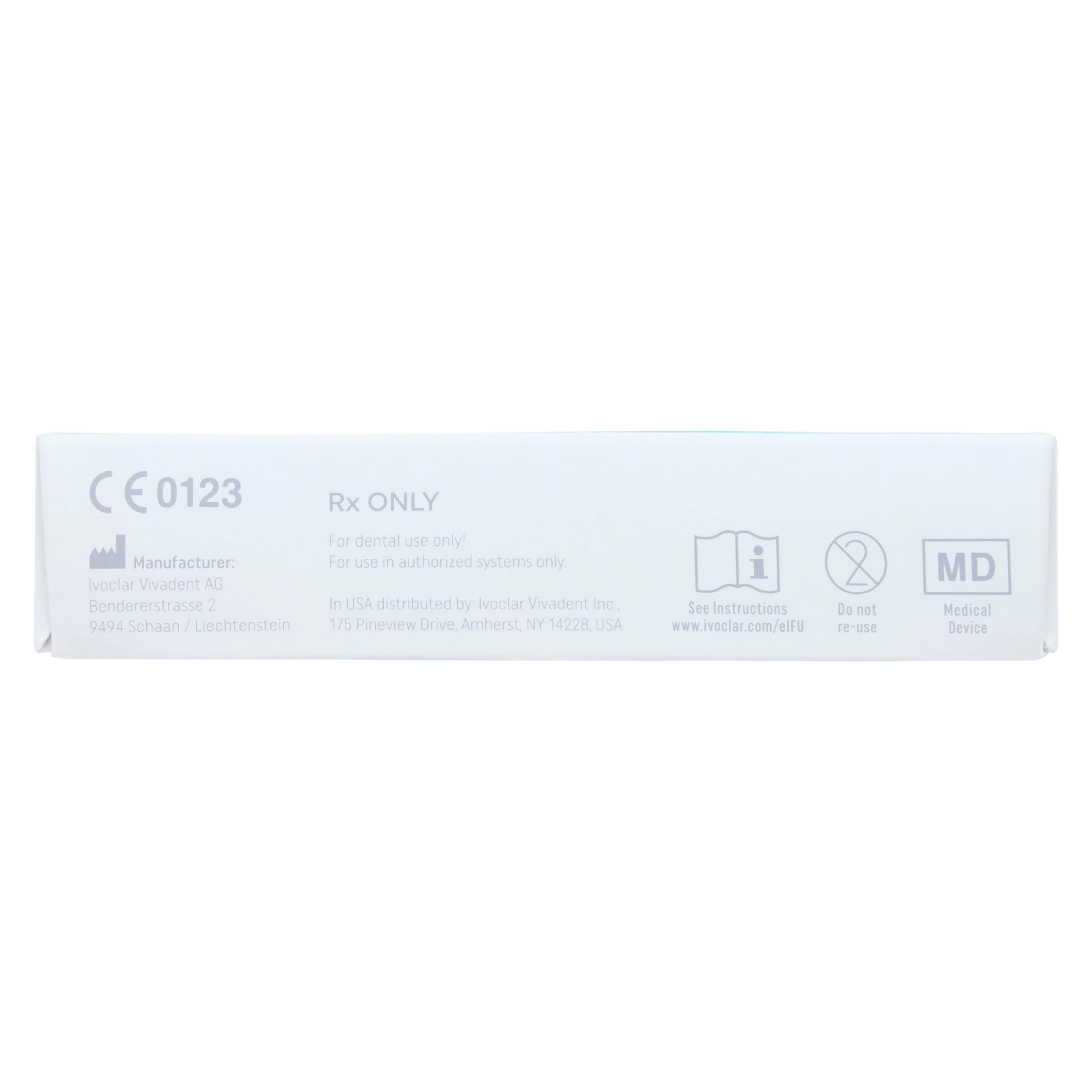 IPS e.max CAD CEREC/inLab LT Block, Shade BL1, Size C14, 5/Pk thumbnail 5