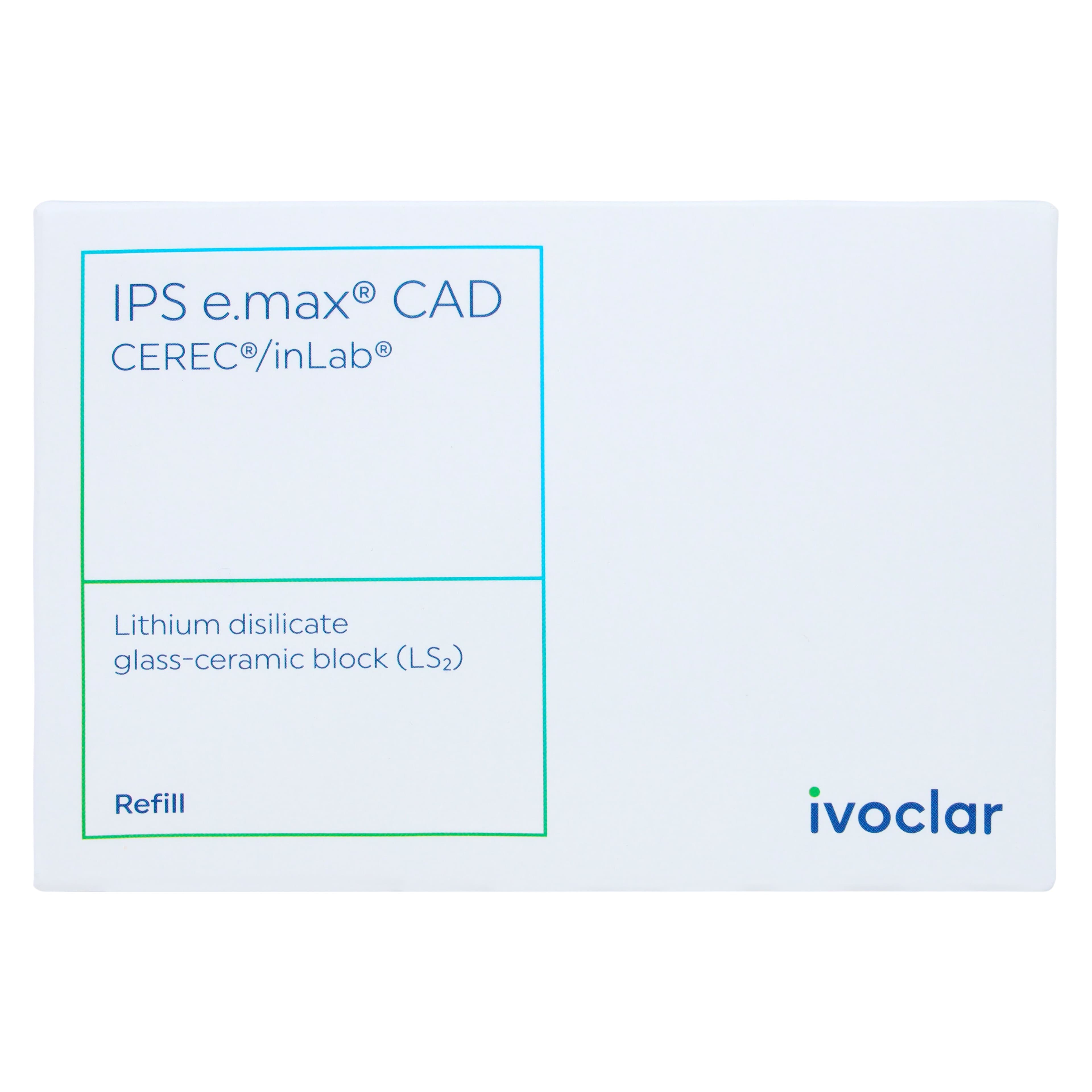 IPS e.max CAD LT CEREC/inLab Milling Block, Shade BL3, Size C14, Low Translucency, 5/Box thumbnail 5