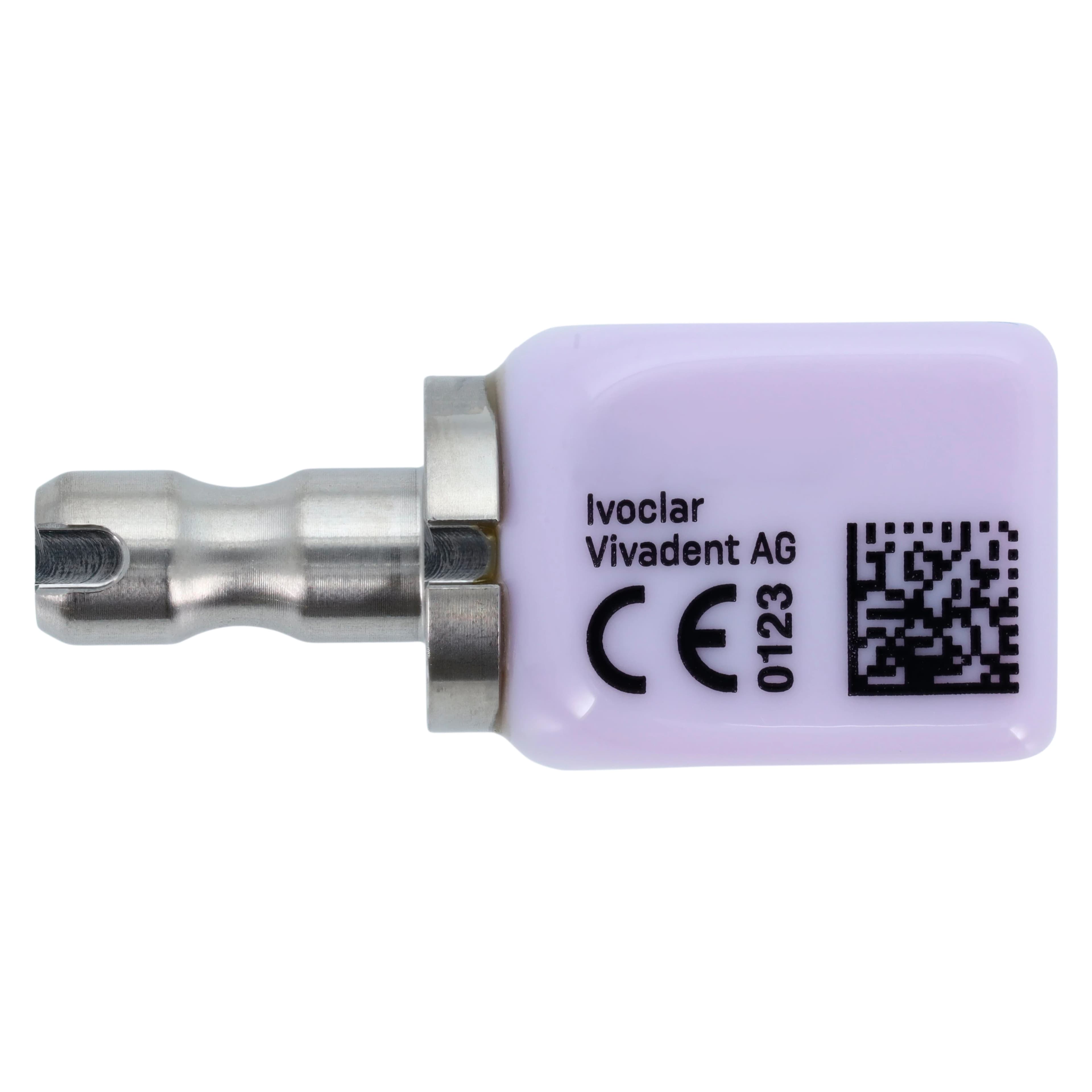 IPS e.max CAD HT (High Translucency) Lithium Disilicate Milling Blocks, Size C14, Shade A1, 5/Box thumbnail 5