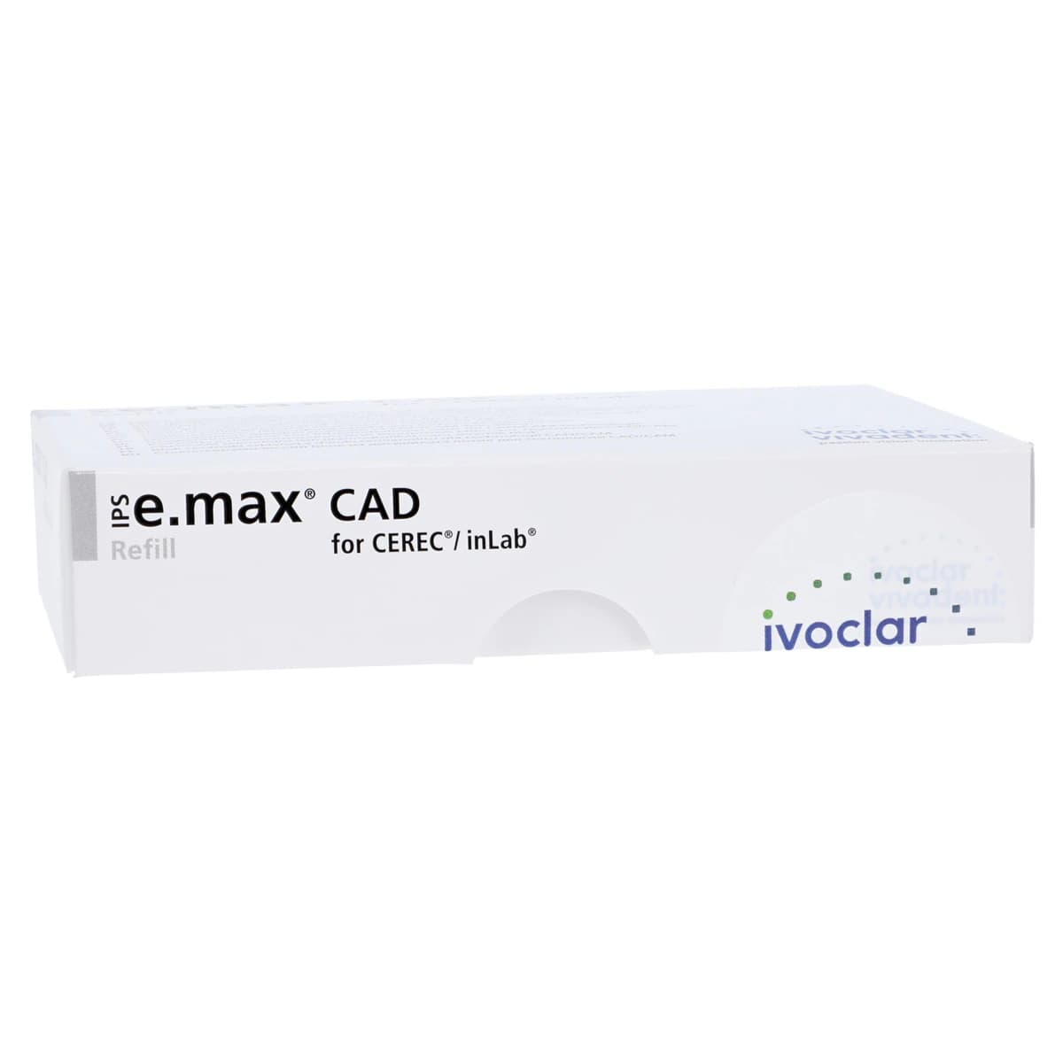 IPS e.max CAD HT CEREC/inLab Milling Block, Shade A4, Size C14, 5/Pkg thumbnail 2