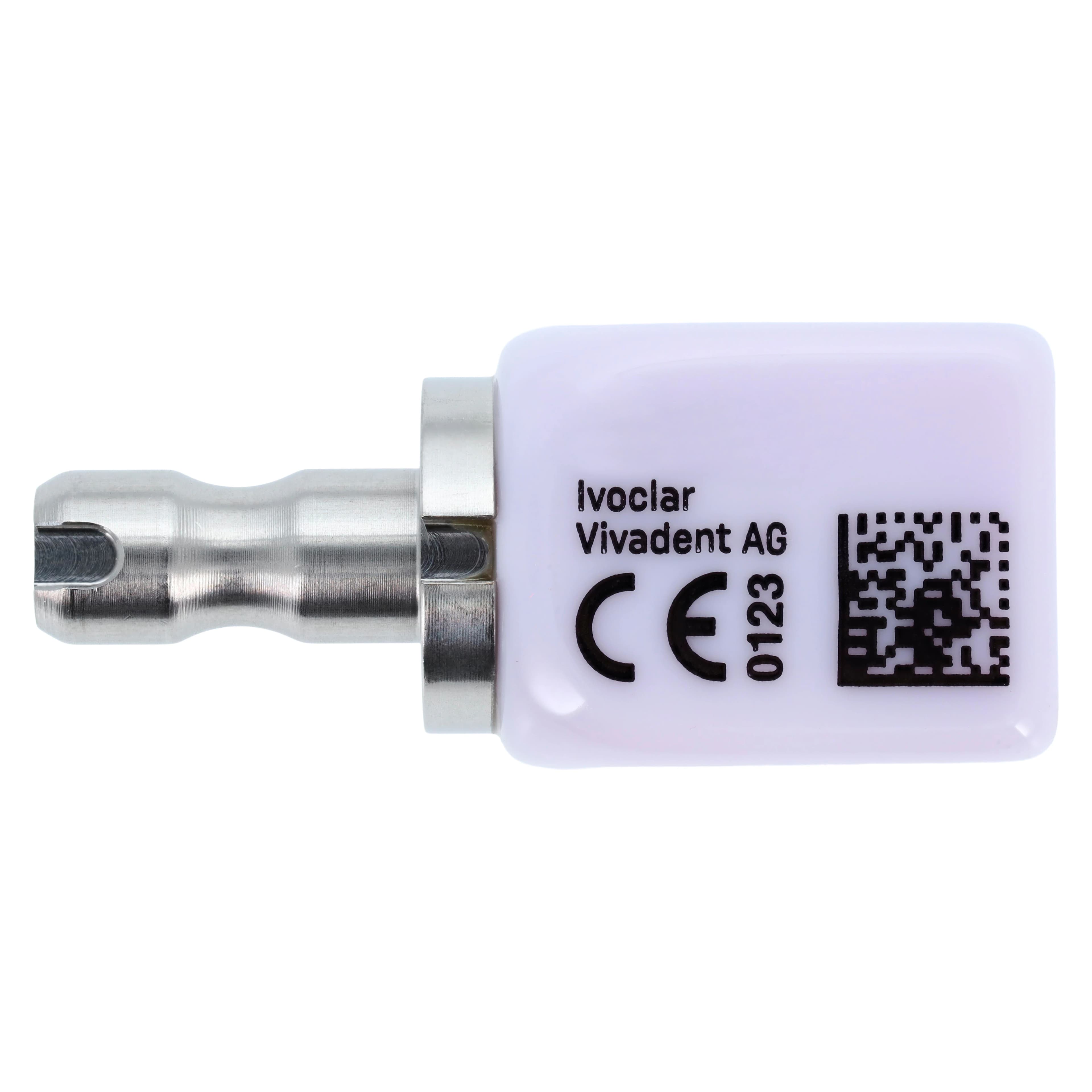 IPS e.max CAD HT CEREC/inLab Milling Block, Shade B1, Size C14, 5/Pkg thumbnail 3