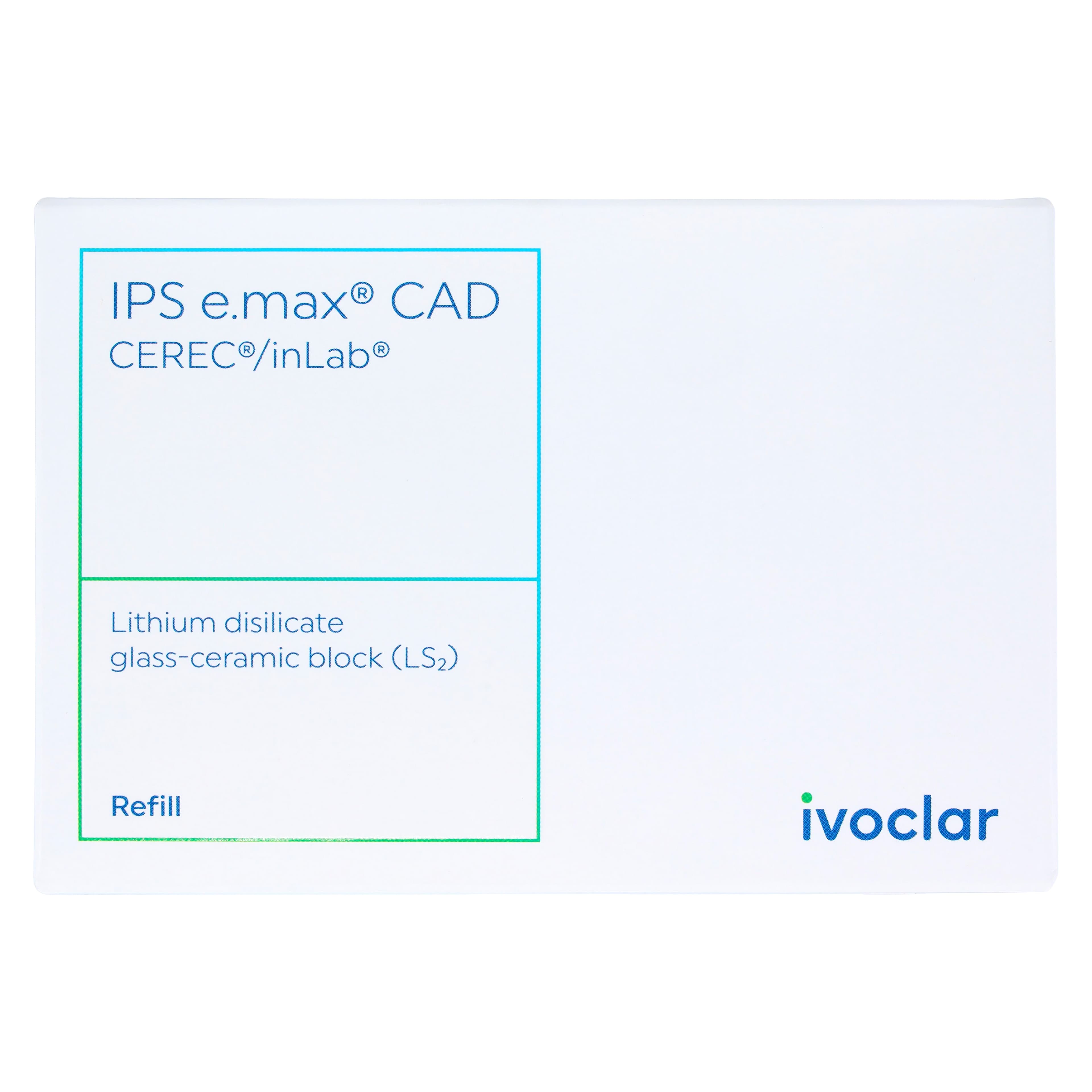 IPS e.max CAD HT CEREC/inLab Milling Block, Shade B1, Size C14, 5/Pkg thumbnail 4